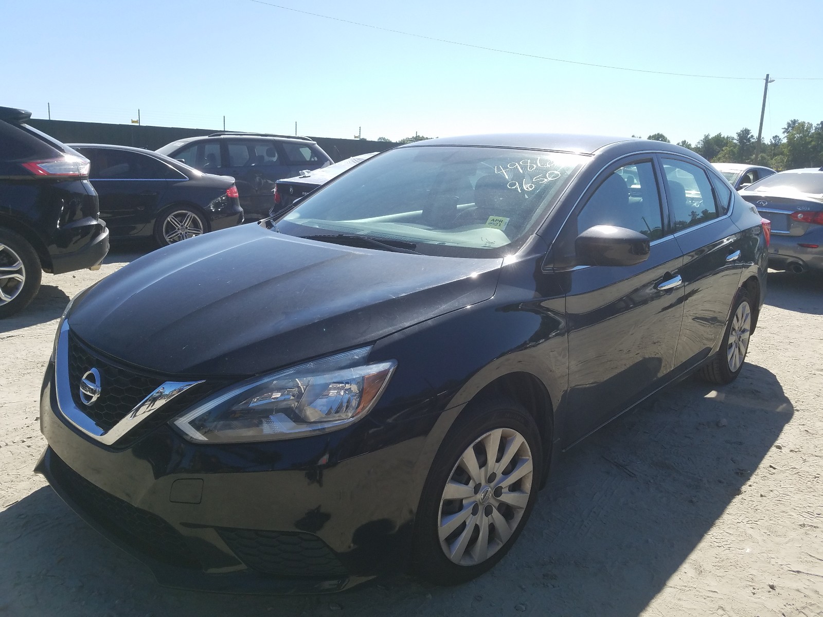 Photo 2 from auction – 2017 NISSAN SENTRA S with VIN 3N1AB7AP8HY403361