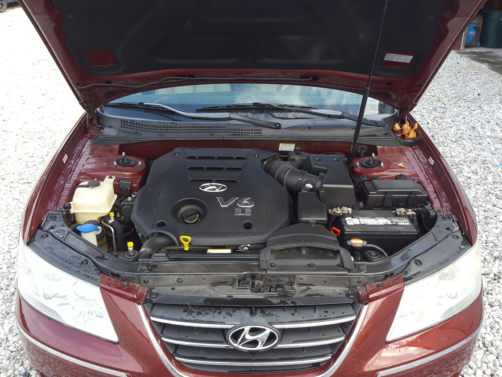 Photo 7 from auction – 2009 HYUNDAI SONATA SE with VIN 5NPEU46FX9H421687