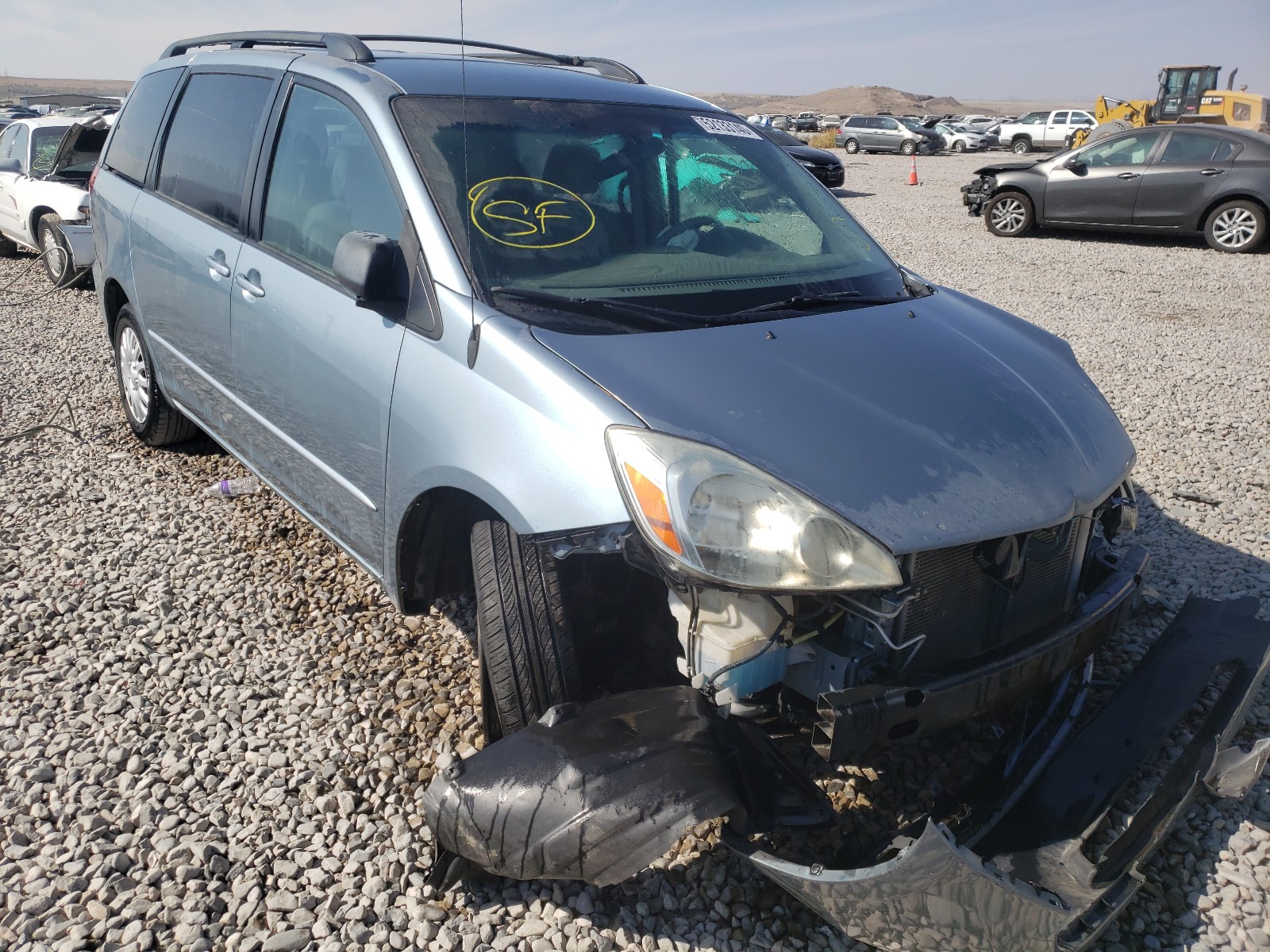 TOYOTA SIENNA CE 2005 with VIN 5TDZA23C15S348111 - Photo from auction