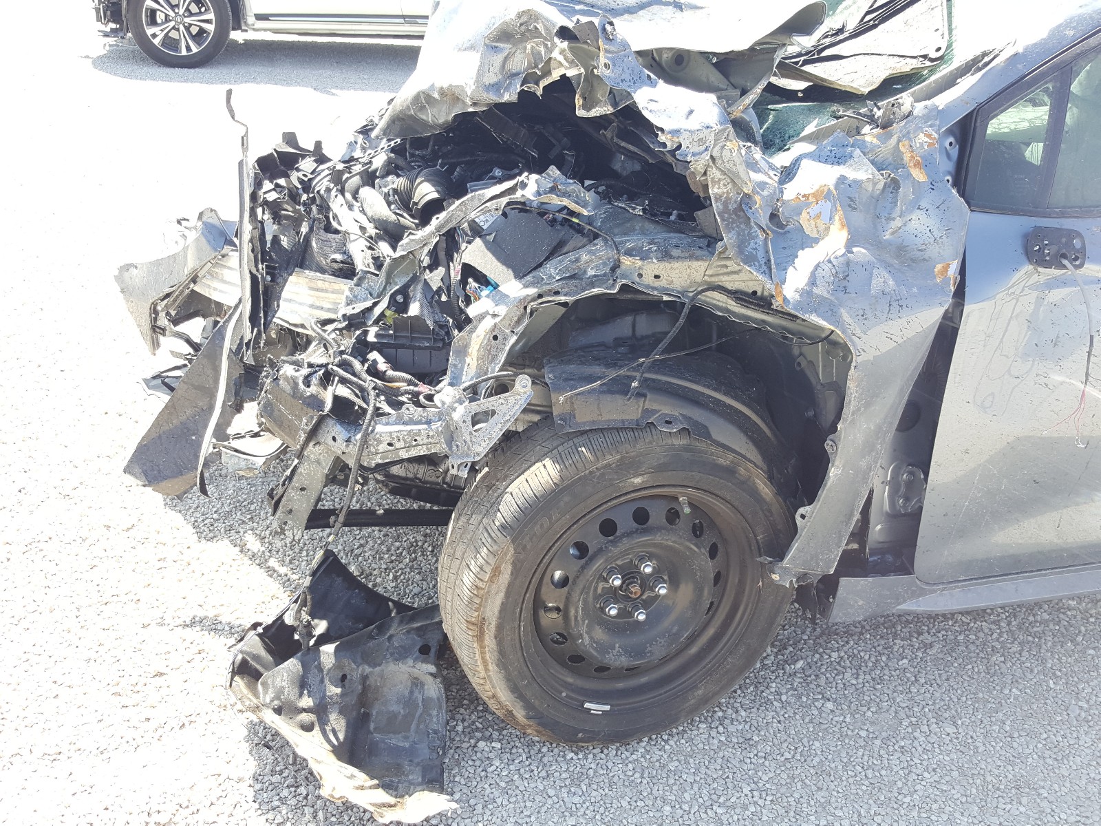 Photo 9 from auction – 2021 TOYOTA COROLLA LE with VIN JTDEPMAE5MJ123117