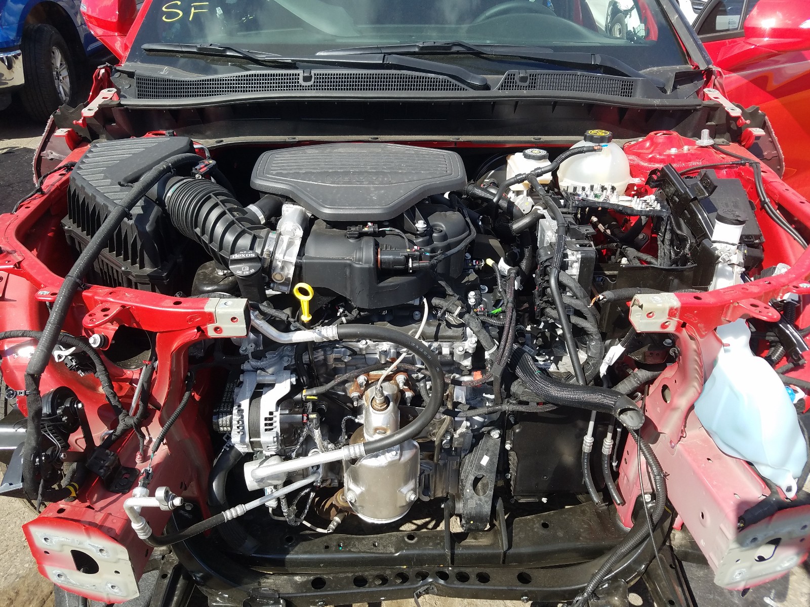 Photo 7 from auction – 2020 CHEVROLET BLAZER 2LT with VIN 3GNKBCRS1LS709789