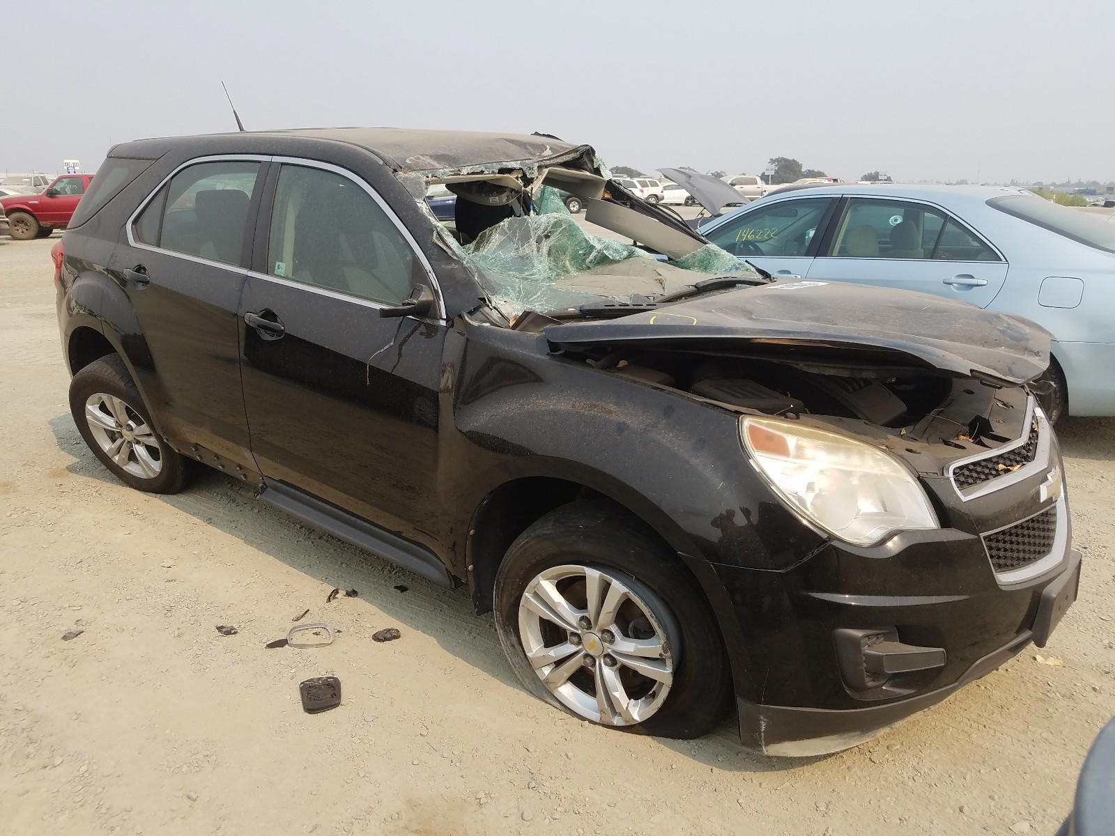 CHEVROLET EQUINOX LS 2011 with VIN 2GNALBEC3B1181202 - Photo from auction