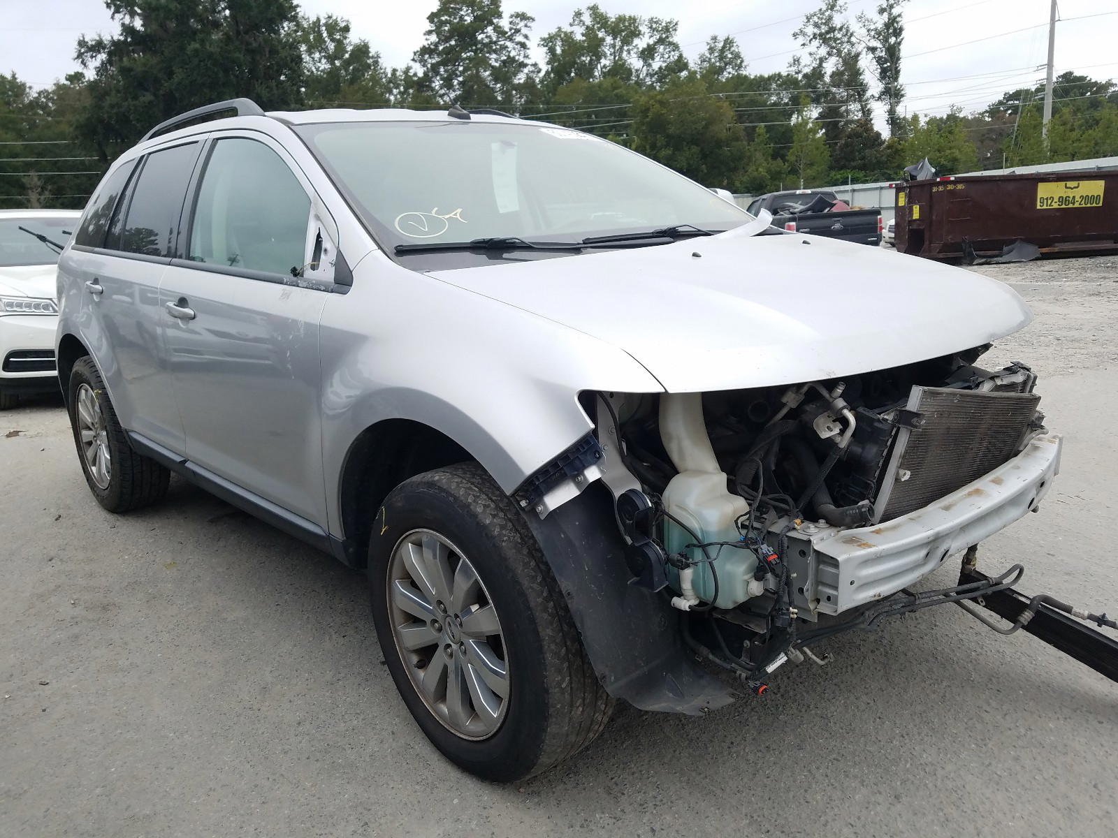 FORD EDGE SEL 2009 with VIN 2FMDK38C09BA99454 - Photo from auction