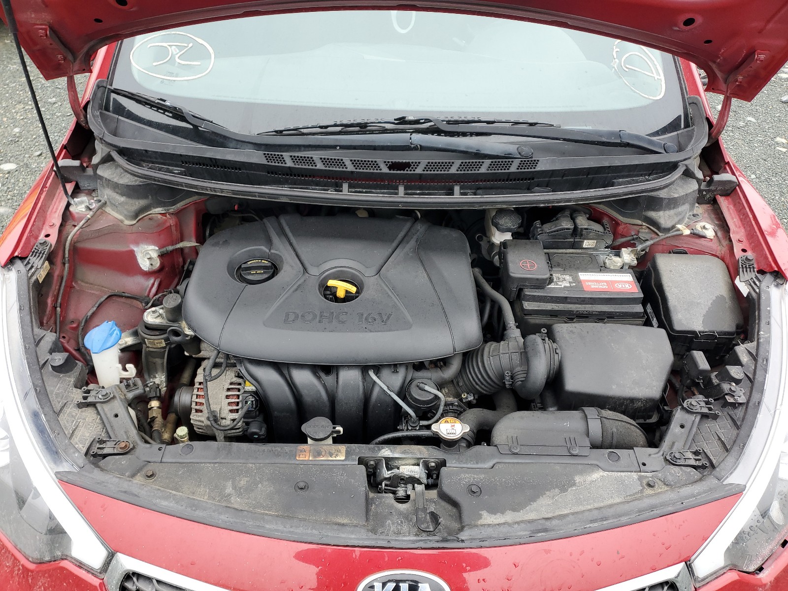 Photo 7 from auction – 2014 KIA FORTE LX with VIN KNAFK4A65E5244426