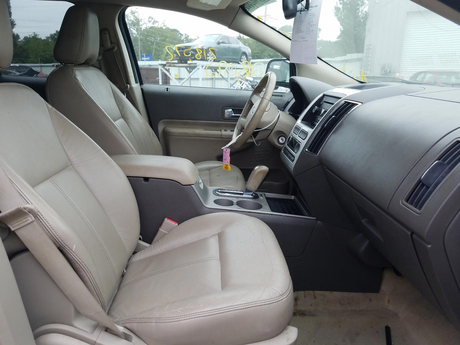 Photo 5 from auction – 2009 FORD EDGE SEL with VIN 2FMDK38C09BA99454