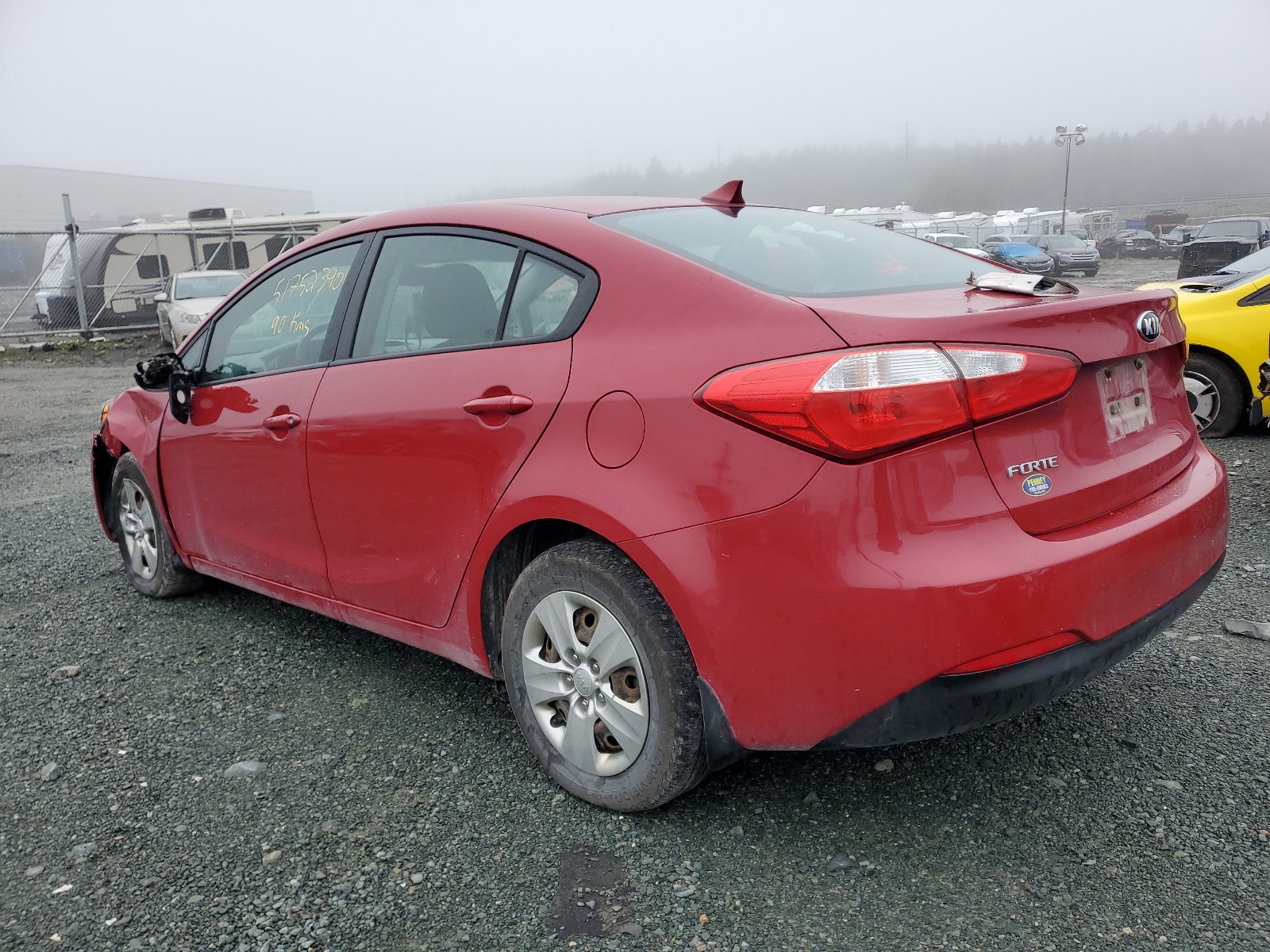 Photo 3 from auction – 2014 KIA FORTE LX with VIN KNAFK4A65E5244426