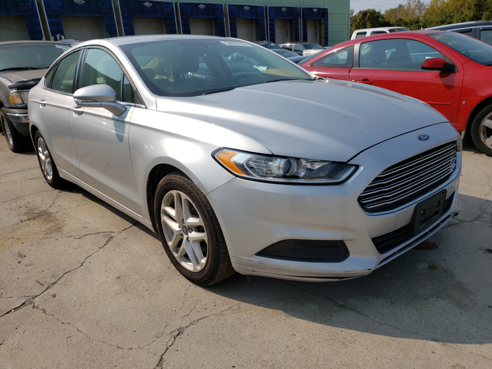 FORD FUSION SE 2016 with VIN 1FA6P0H76G5123165 - Photo from auction