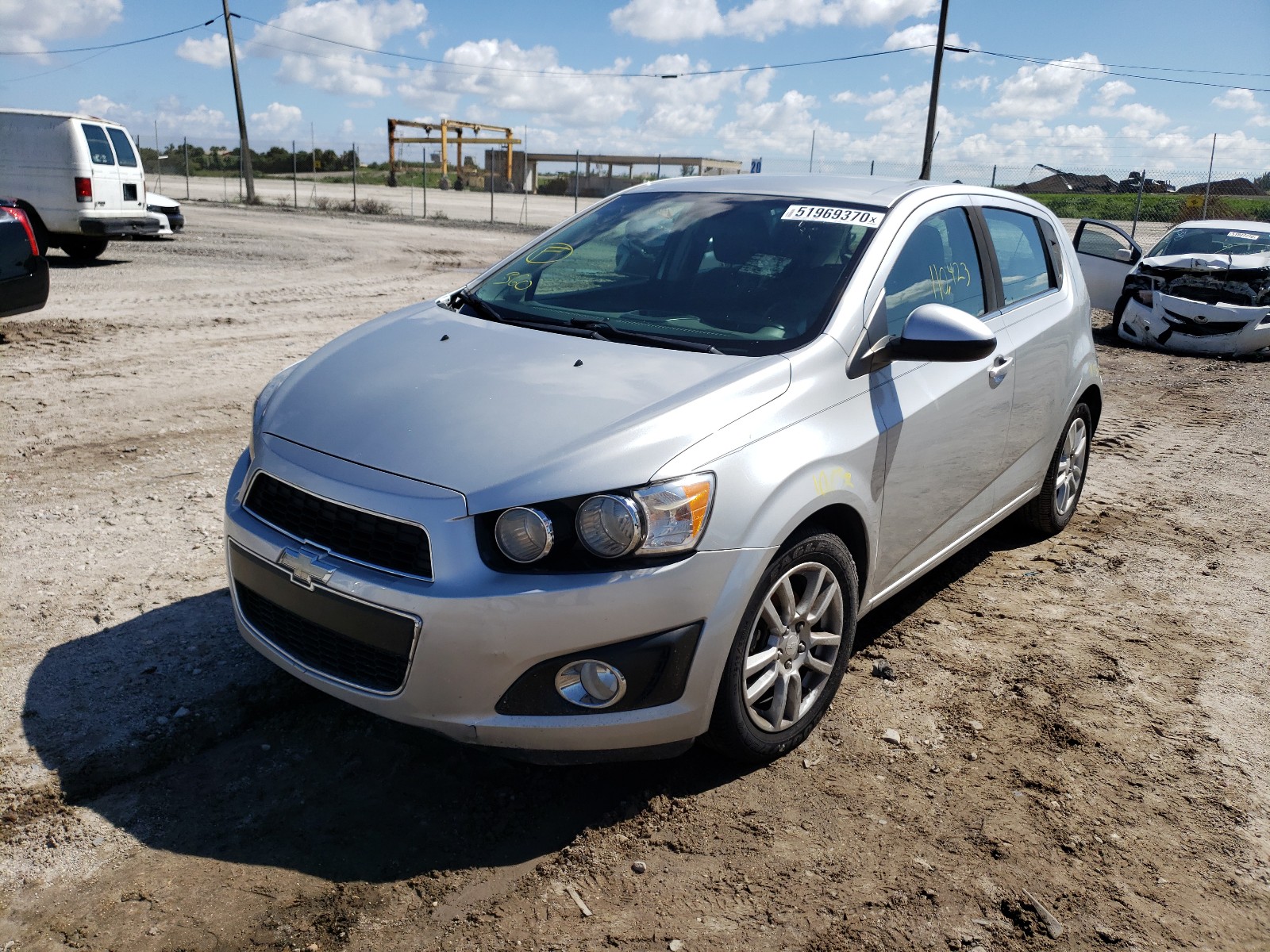 Photo 2 from auction – 2013 CHEVROLET SONIC LT with VIN 1G1JC6SH7D4185625