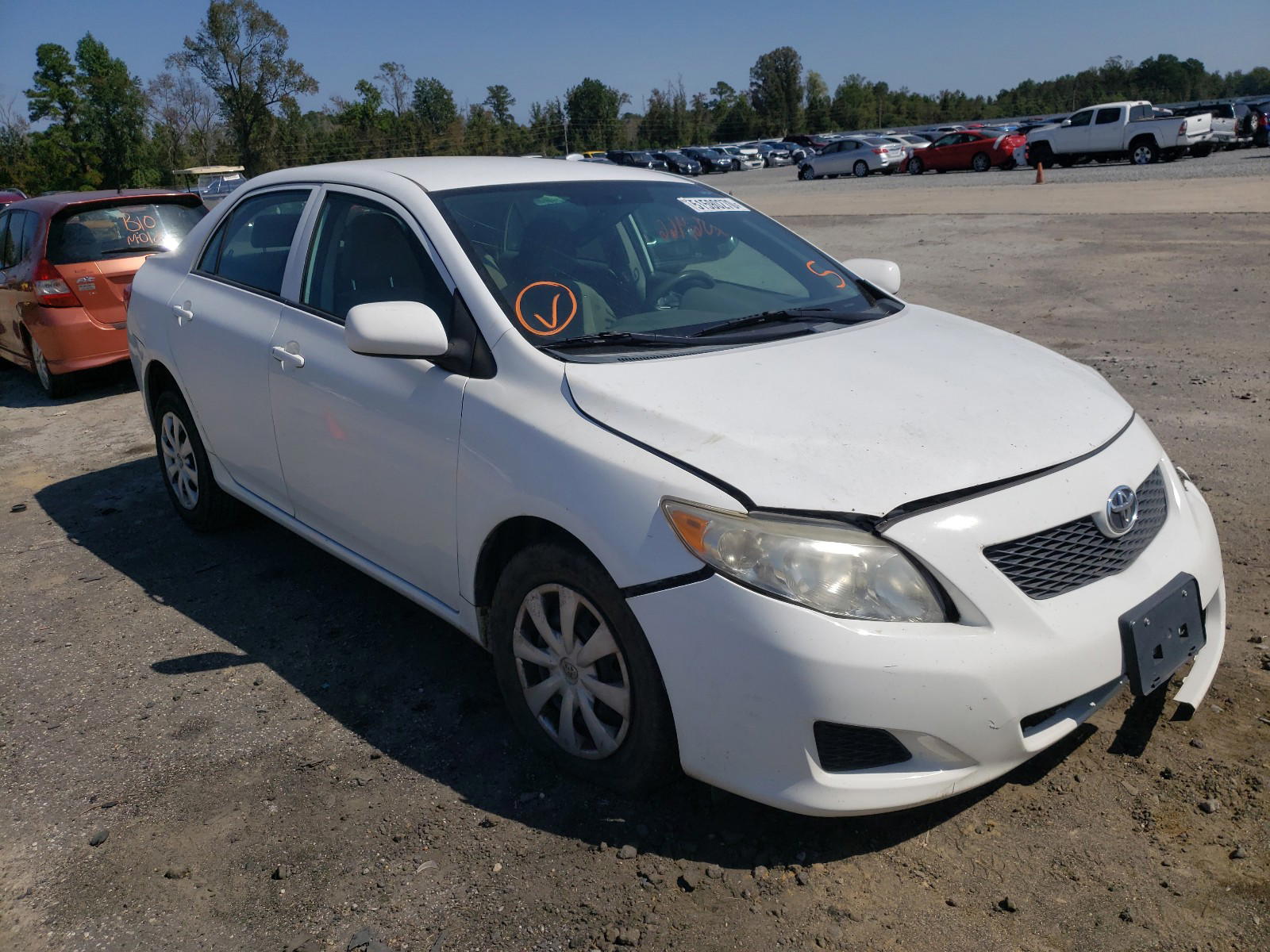 TOYOTA COROLLA BA 2010 with VIN 2T1BU4EE5AC412835 - Photo from auction