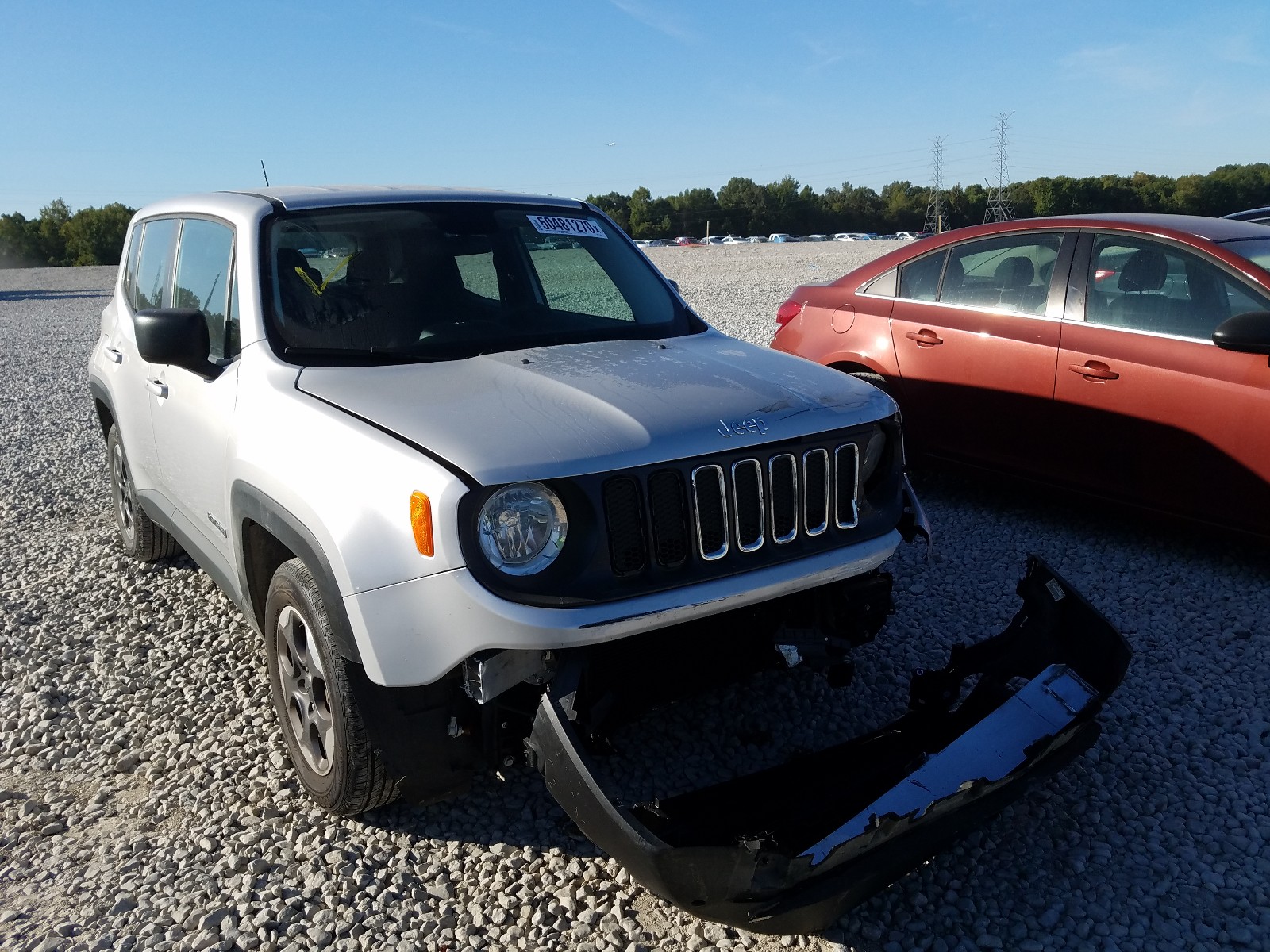 JEEP RENEGADE S 2016 with VIN ZACCJAAT5GPD12408 - Photo from auction