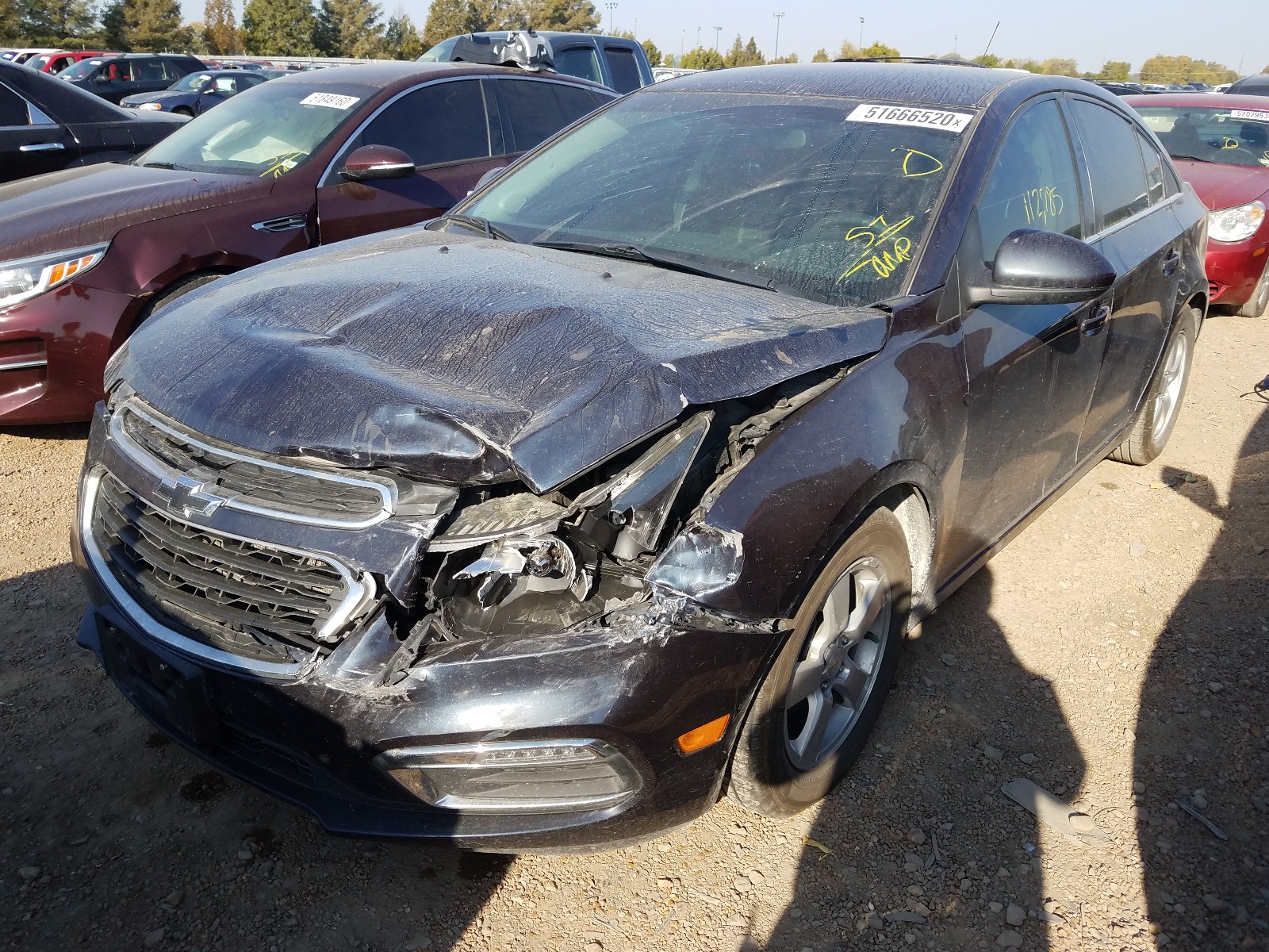 Photo 2 from auction – 2015 CHEVROLET CRUZE LT with VIN 1G1PC5SB1F7209905