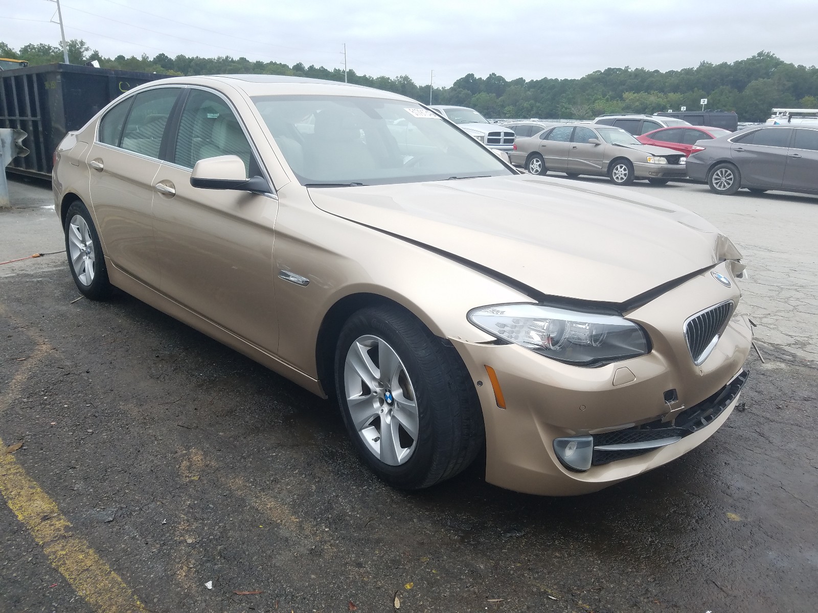 BMW 528 I 2013 with VIN WBAXG5C59DD230078 - Photo from auction