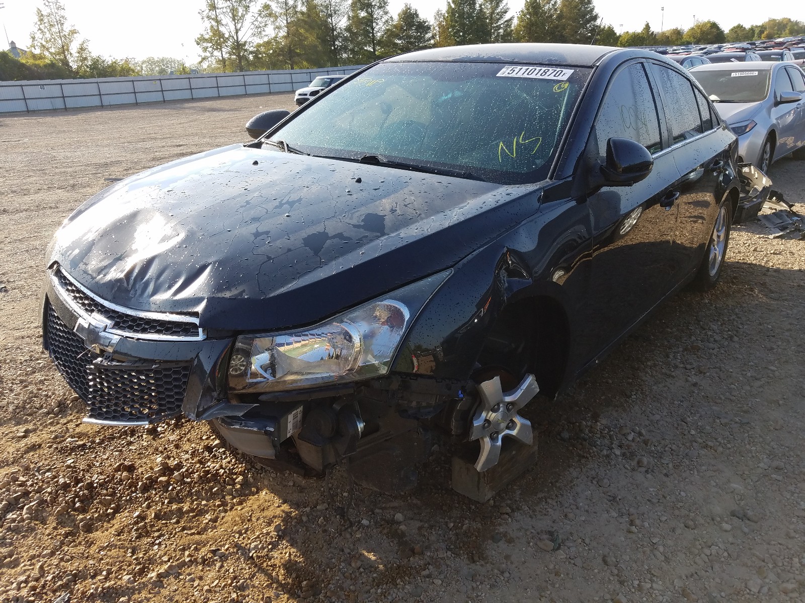 Photo 2 from auction – 2014 CHEVROLET CRUZE LT with VIN 1G1PC5SB4E7287870