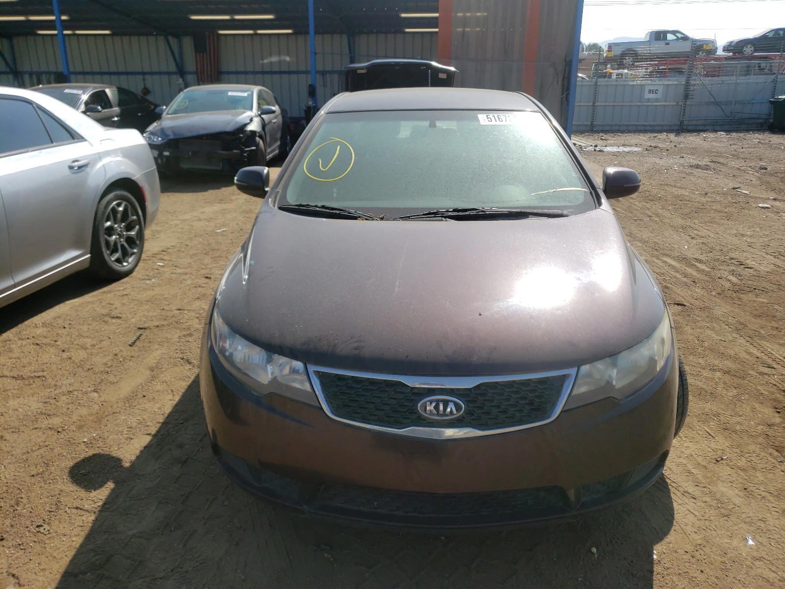 Photo 9 from auction – 2011 KIA FORTE EX with VIN KNAFU4A22B5372996