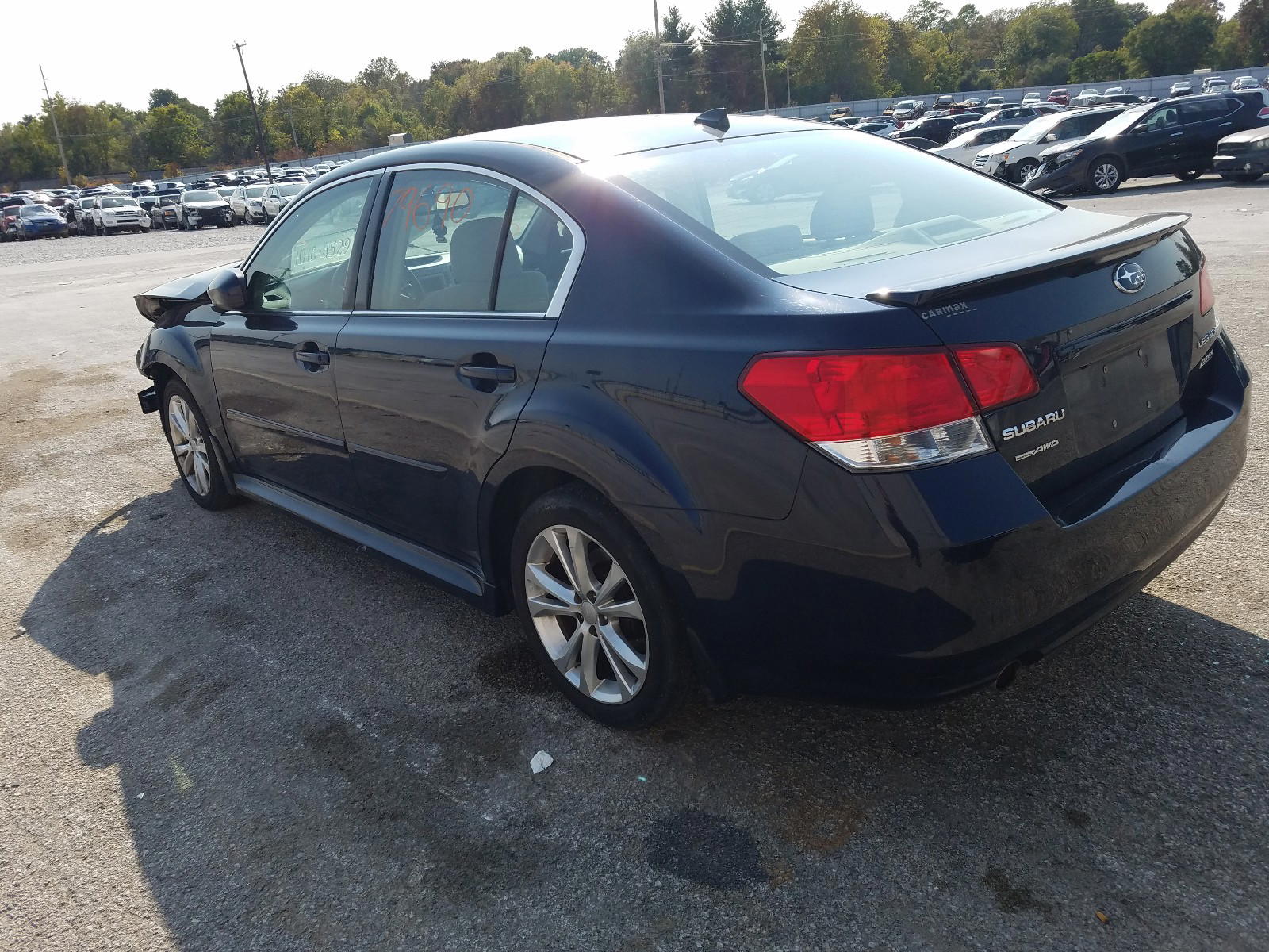 Photo 3 from auction – 2014 SUBARU LEGACY 2.5 with VIN 4S3BMBD60E3011660