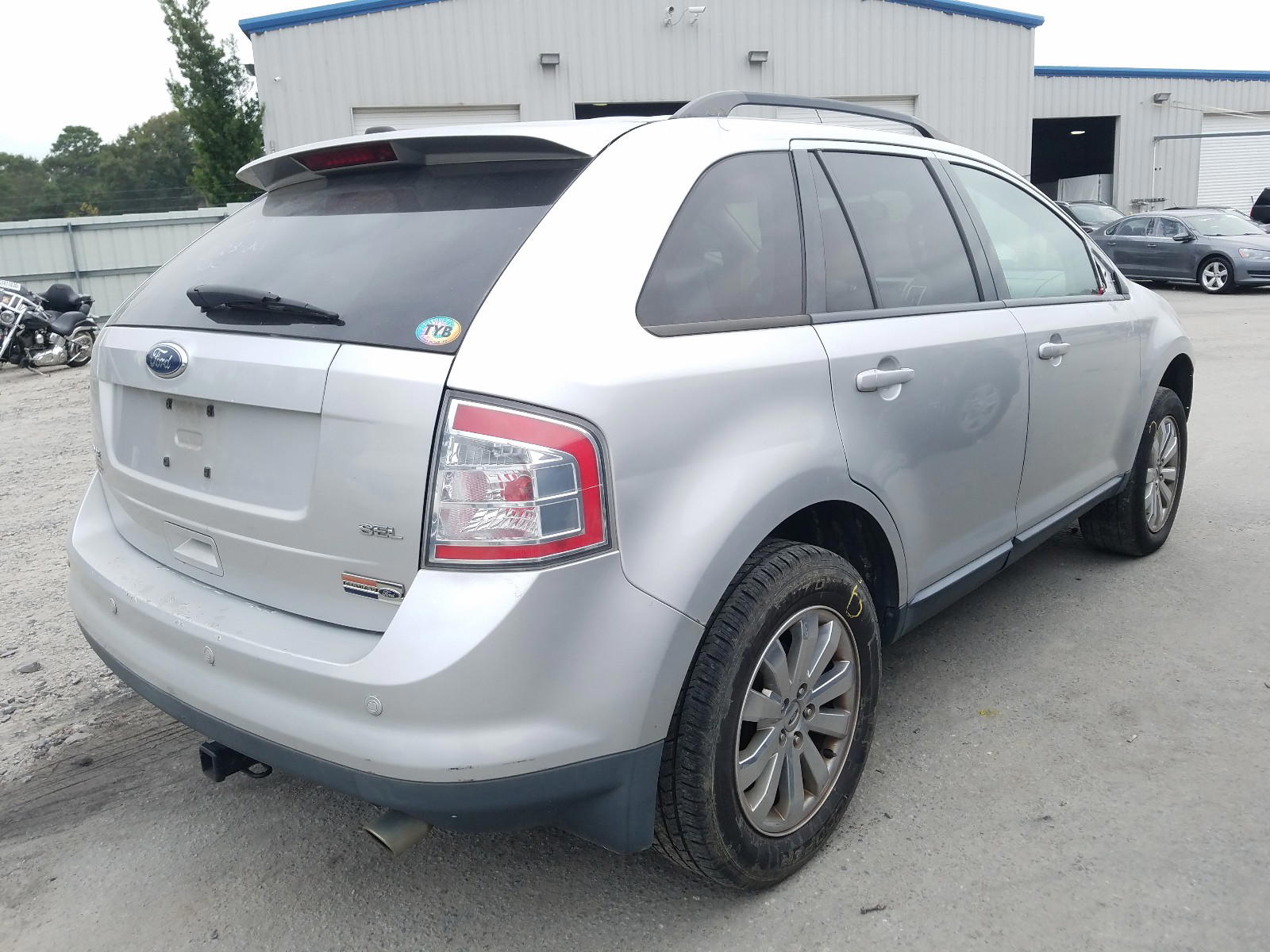 Photo 4 from auction – 2009 FORD EDGE SEL with VIN 2FMDK38C09BA99454