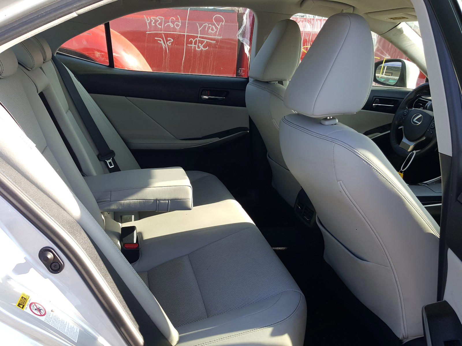 Photo 6 from auction – 2014 LEXUS IS 250 with VIN JTHBF1D26E5022909