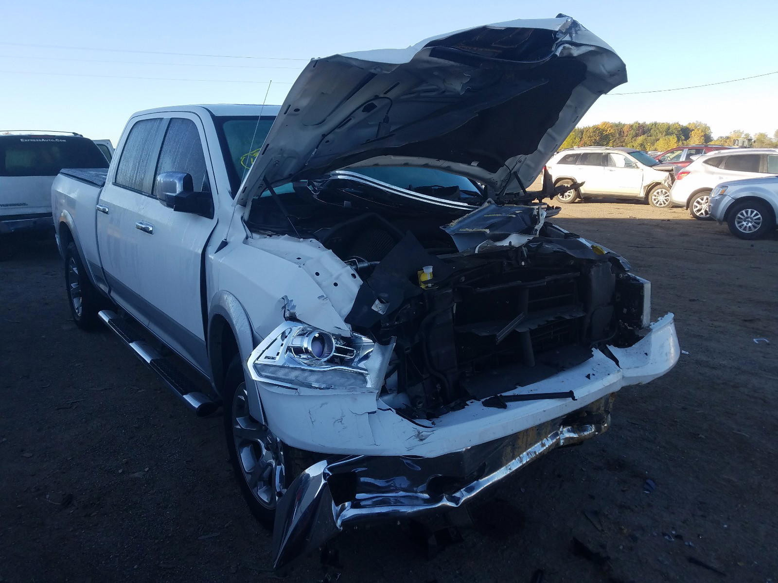 RAM 1500 LARAM 2014 with VIN 1C6RR7VT0ES121378 - Photo from auction