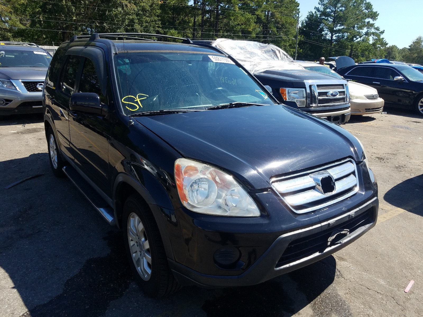 Photo 1 from auction – 2006 HONDA CR-V SE with VIN SHSRD78906U405267