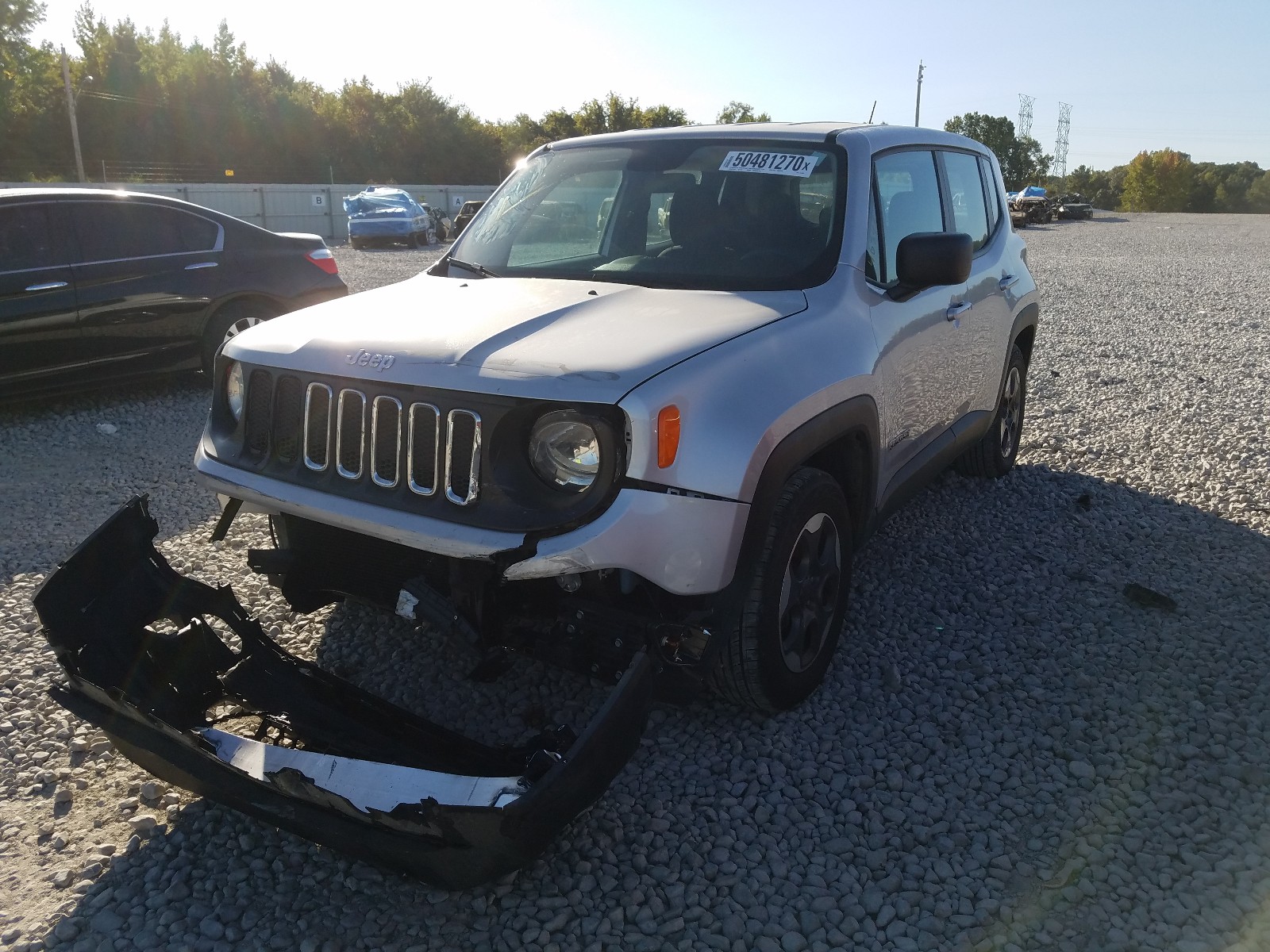 Photo 2 from auction – 2016 JEEP RENEGADE S with VIN ZACCJAAT5GPD12408