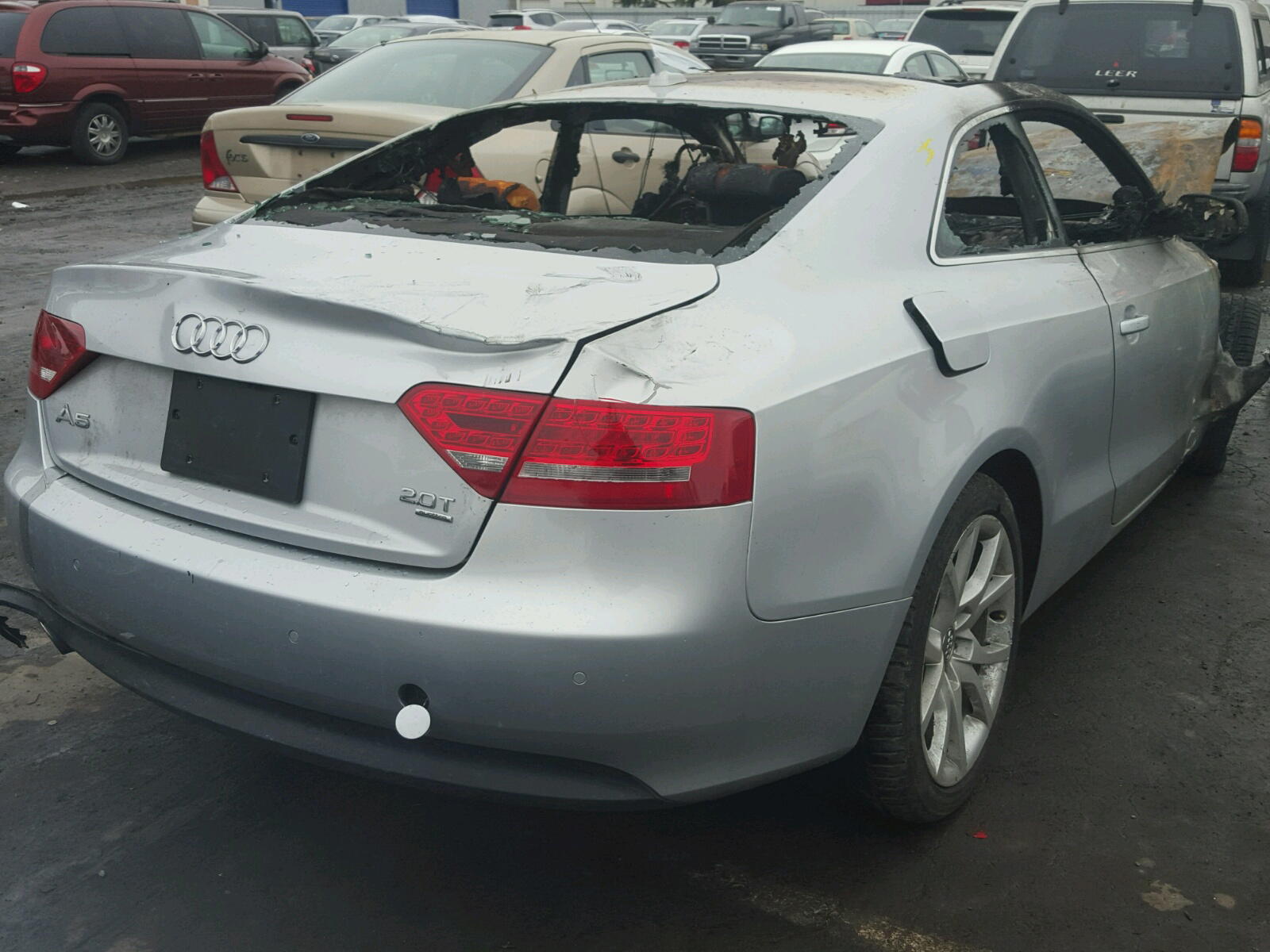 Photo 4 from auction – 2012 AUDI A5 PREMIUM with VIN WAULFAFR9CA018791