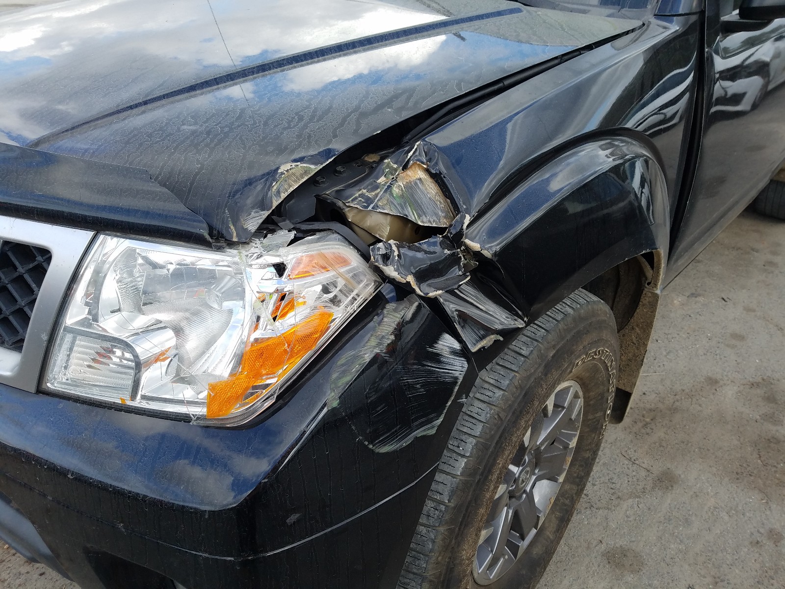 Photo 9 from auction – 2014 NISSAN FRONTIER S with VIN 1N6AD0CU2EN767962
