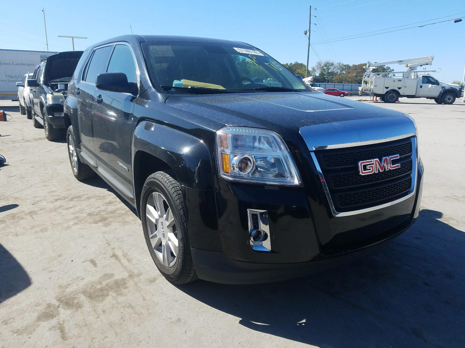 GMC TERRAIN SL 2012 with VIN 2GKALMEK7C6397381 - Photo from auction