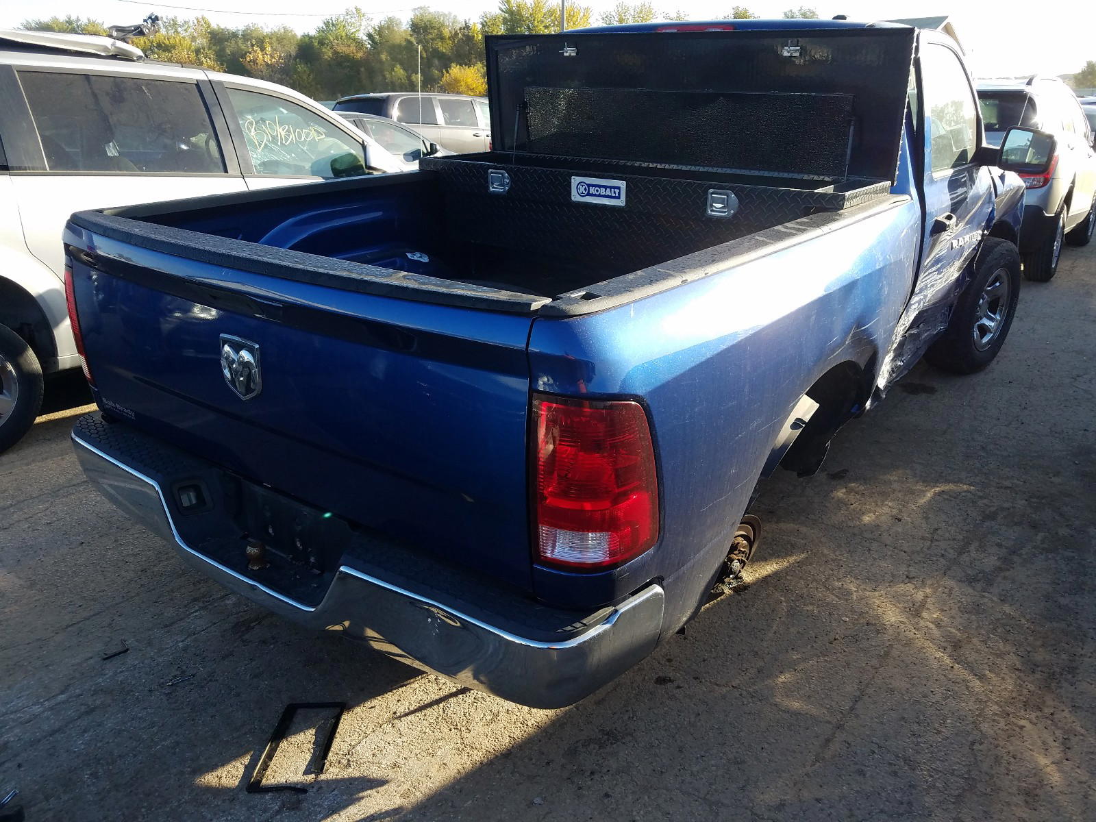 Photo 4 from auction – 2011 DODGE RAM 1500 with VIN 3D7JB1EKXBG540197