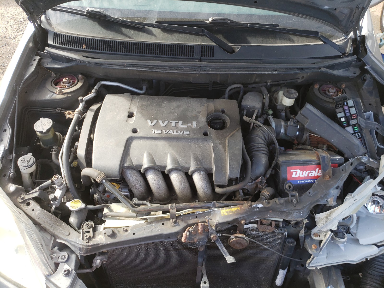 Photo 7 from auction – 2005 TOYOTA COROLLA MA with VIN 2T1KY32E05C381518