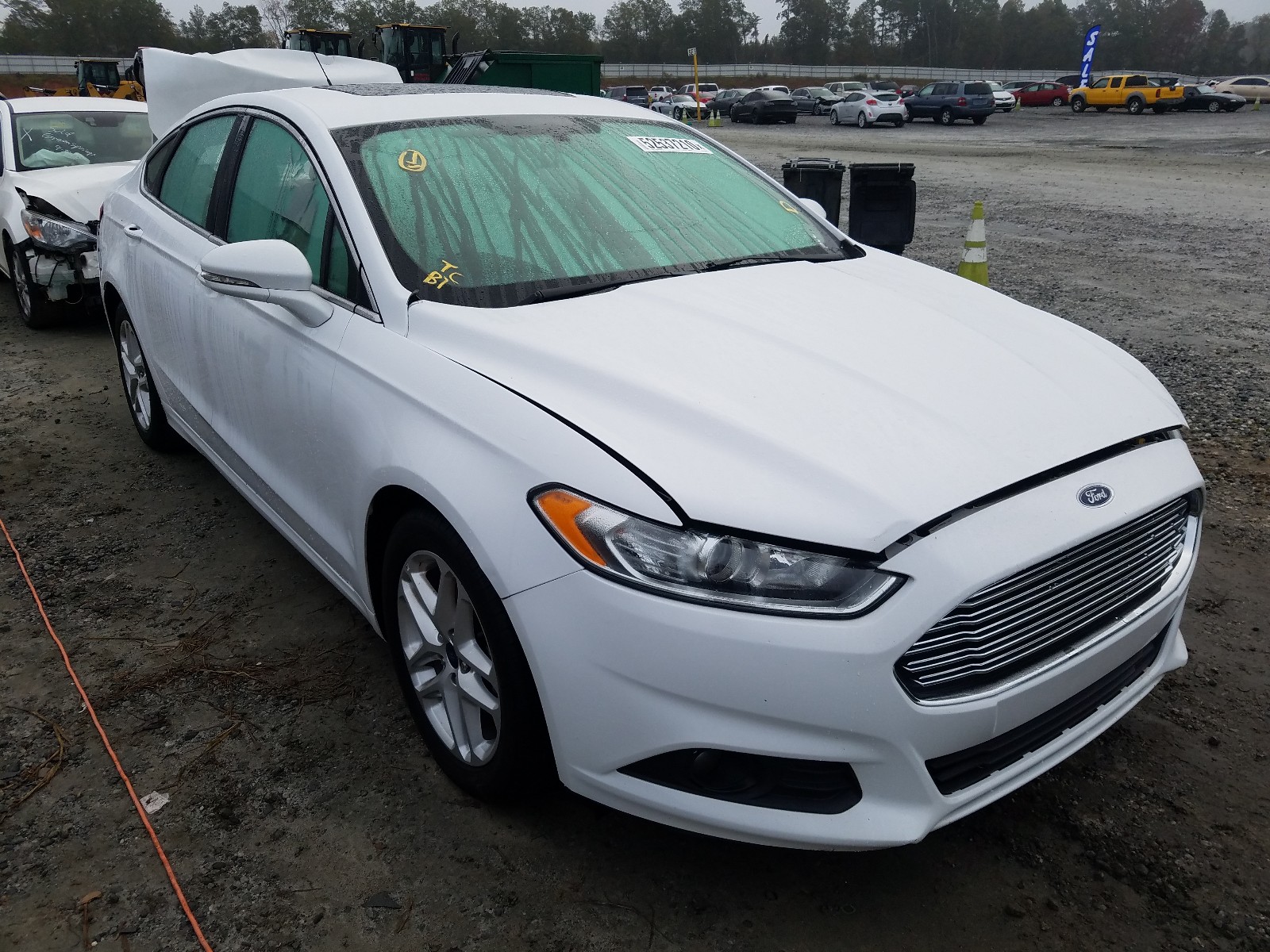 FORD FUSION SE 2016 with VIN 3FA6P0HD0GR207825 - Photo from auction