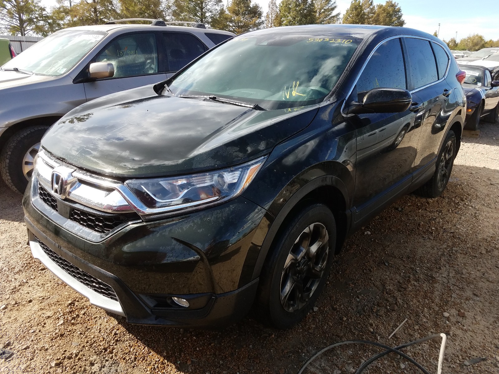 Photo 2 from auction – 2017 HONDA CR-V EX with VIN 5J6RW2H59HL069677