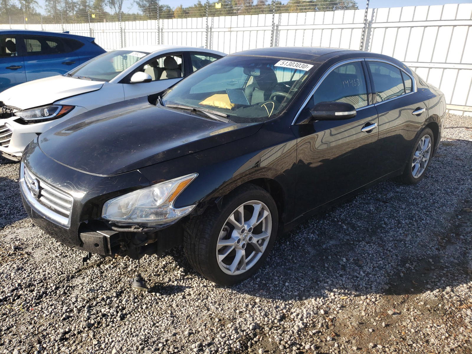 Photo 2 from auction – 2014 NISSAN MAXIMA S with VIN 1N4AA5AP8EC490080