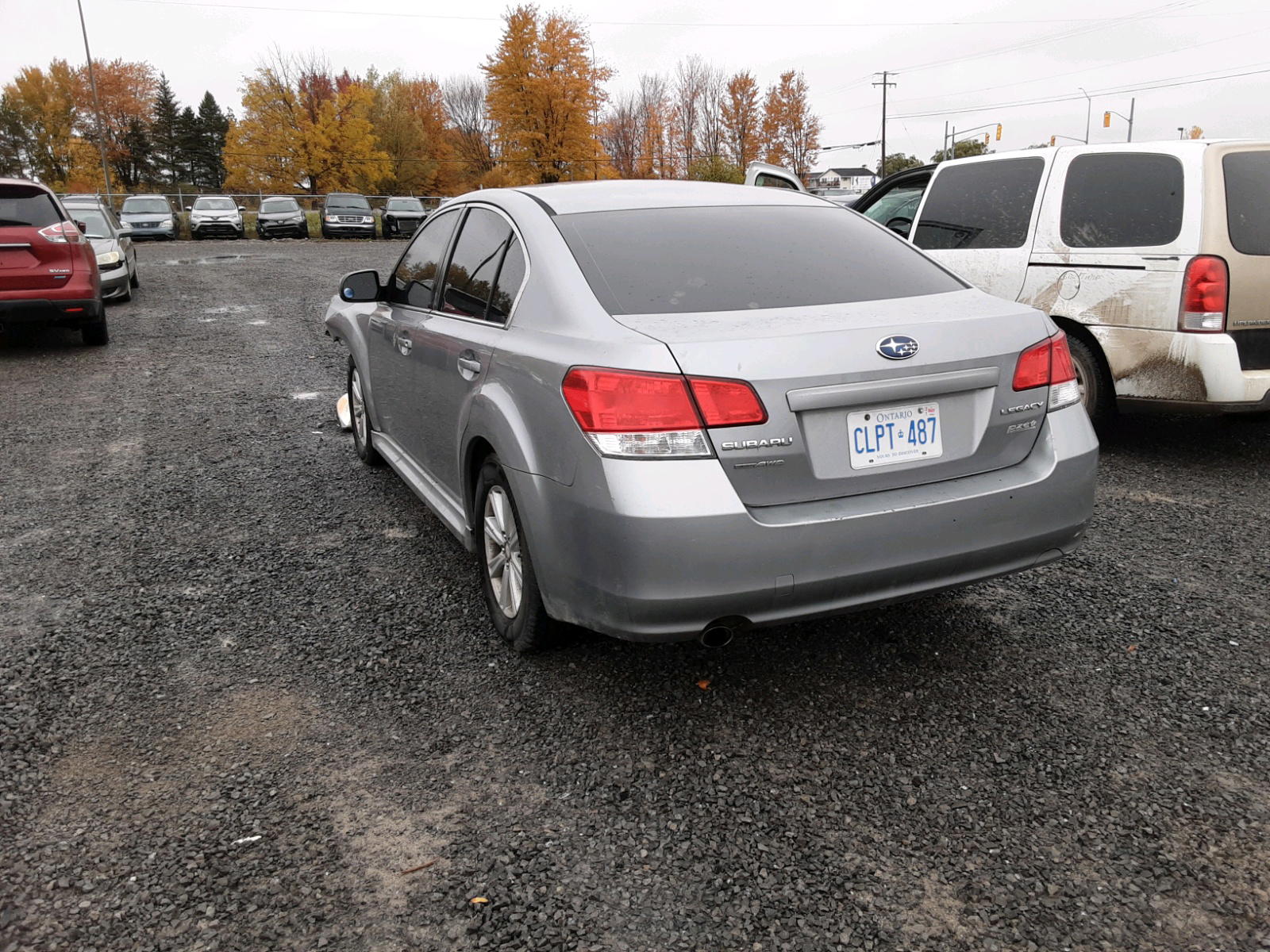 Photo 3 from auction – 2010 SUBARU LEGACY 2.5 with VIN 4S3BMHB69A3236207