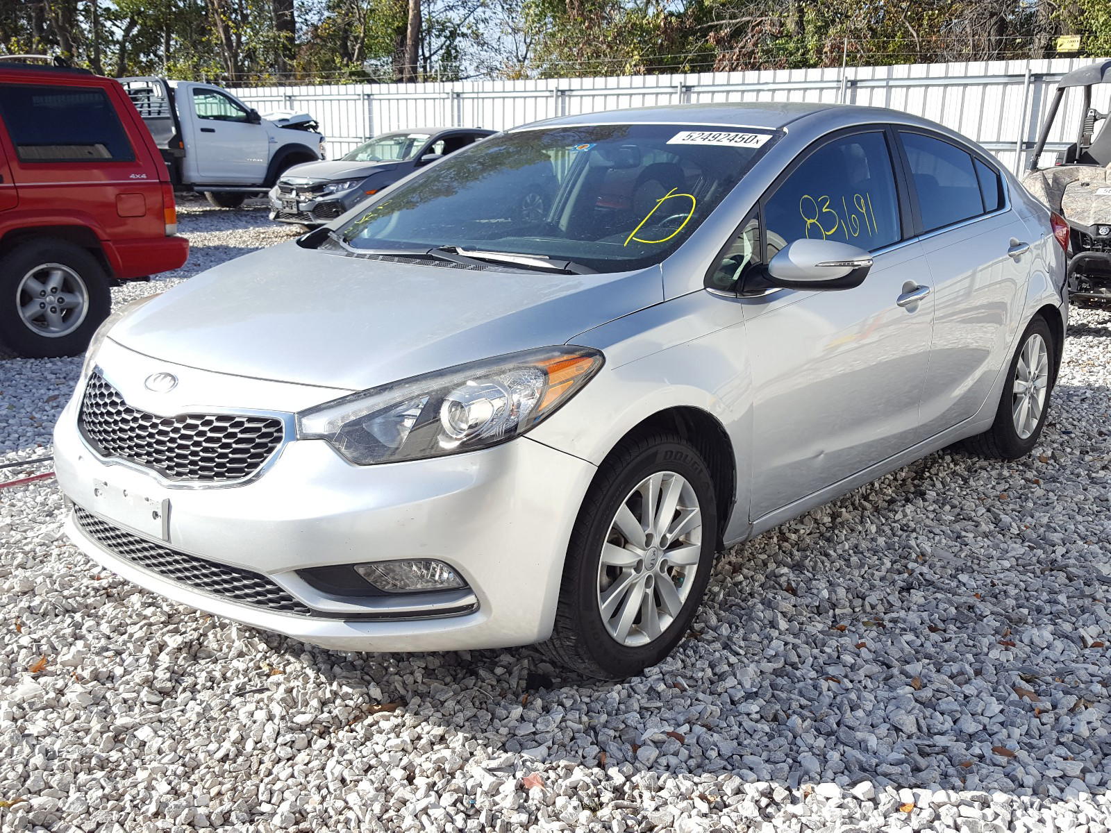 Photo 2 from auction – 2014 KIA FORTE EX with VIN KNAFX4A81E5045697