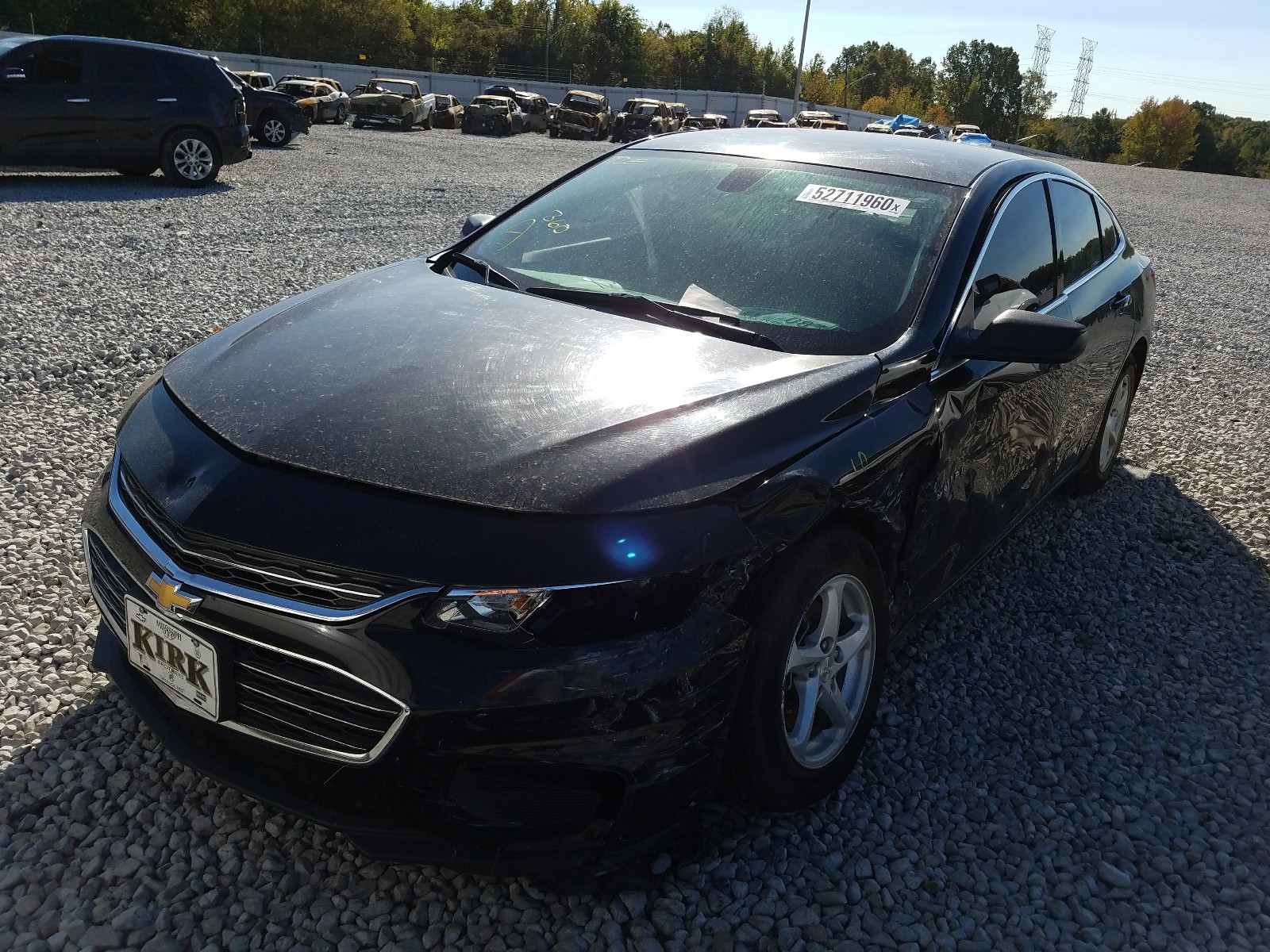 Photo 2 from auction – 2017 CHEVROLET MALIBU LS with VIN 1G1ZB5ST0HF101627