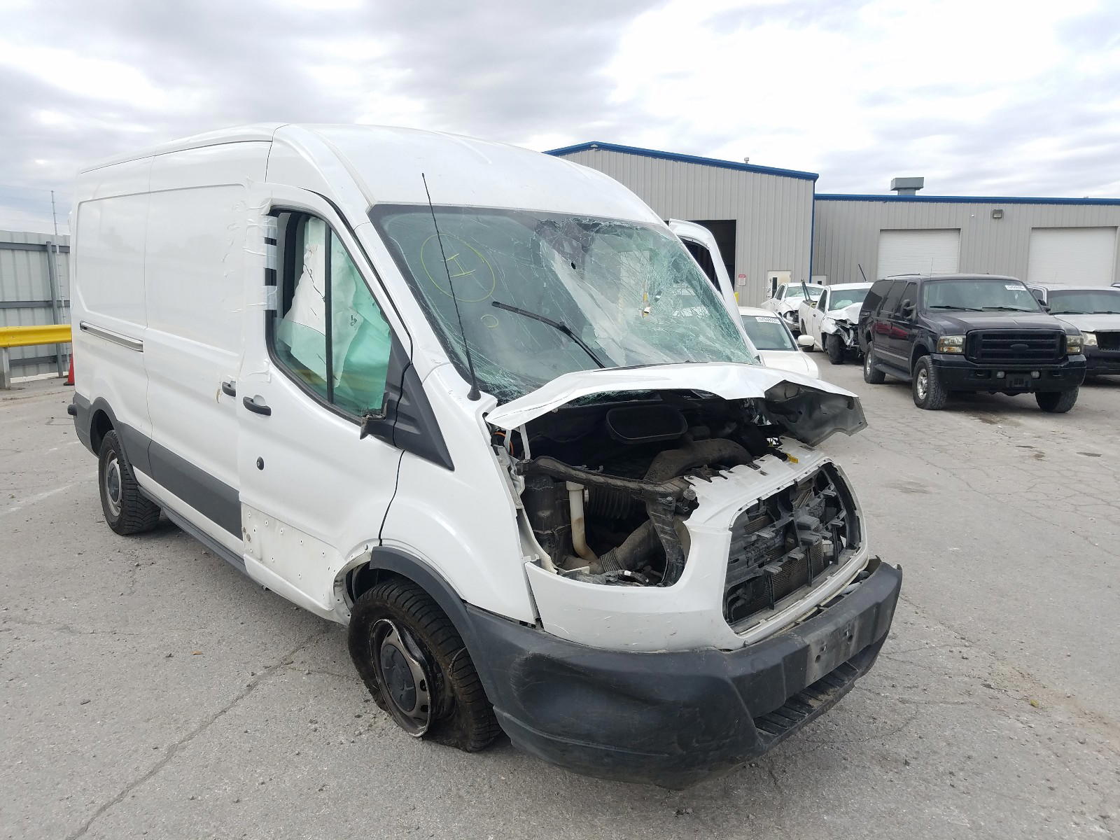 FORD TRANSIT T- 2017 with VIN 1FTYR2CM3HKB24878 - Photo from auction