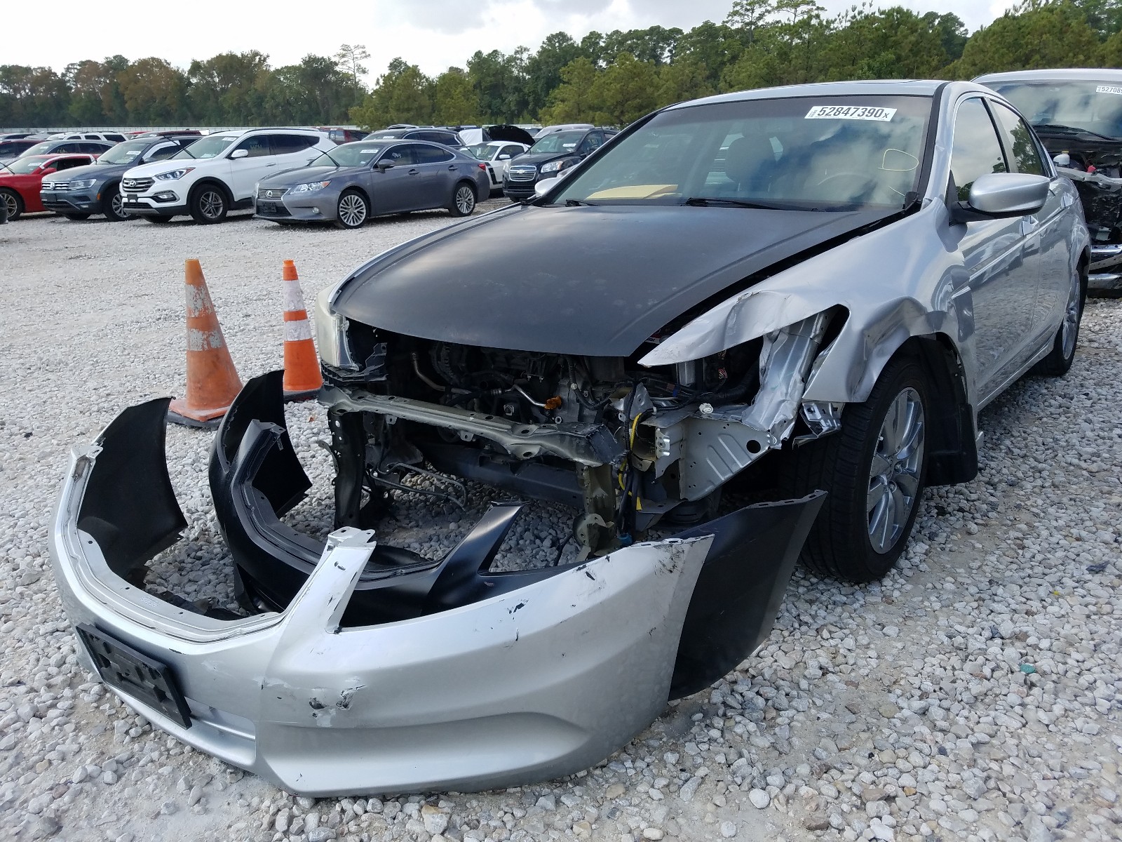 Photo 2 from auction – 2012 HONDA ACCORD EXL with VIN 1HGCP2F83CA081688