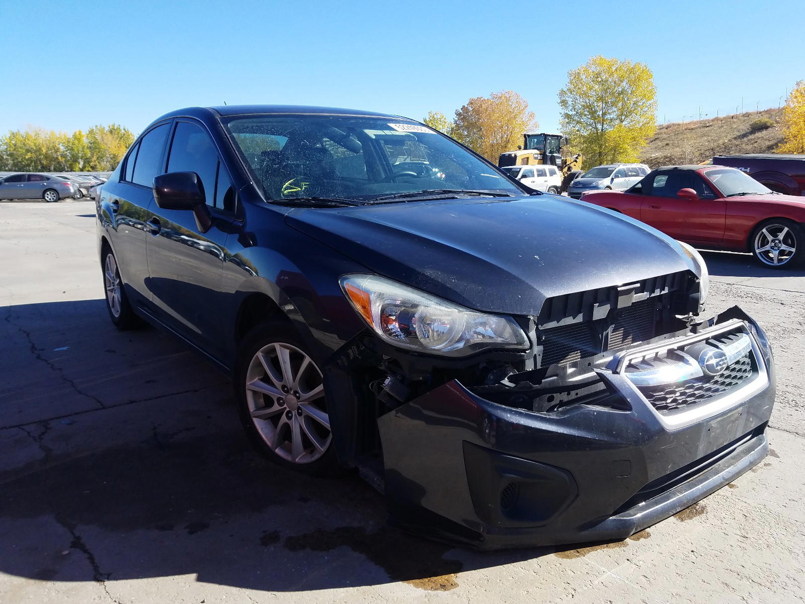 SUBARU IMPREZA PR 2014 with VIN JF1GJAC66EH020804 - Photo from auction