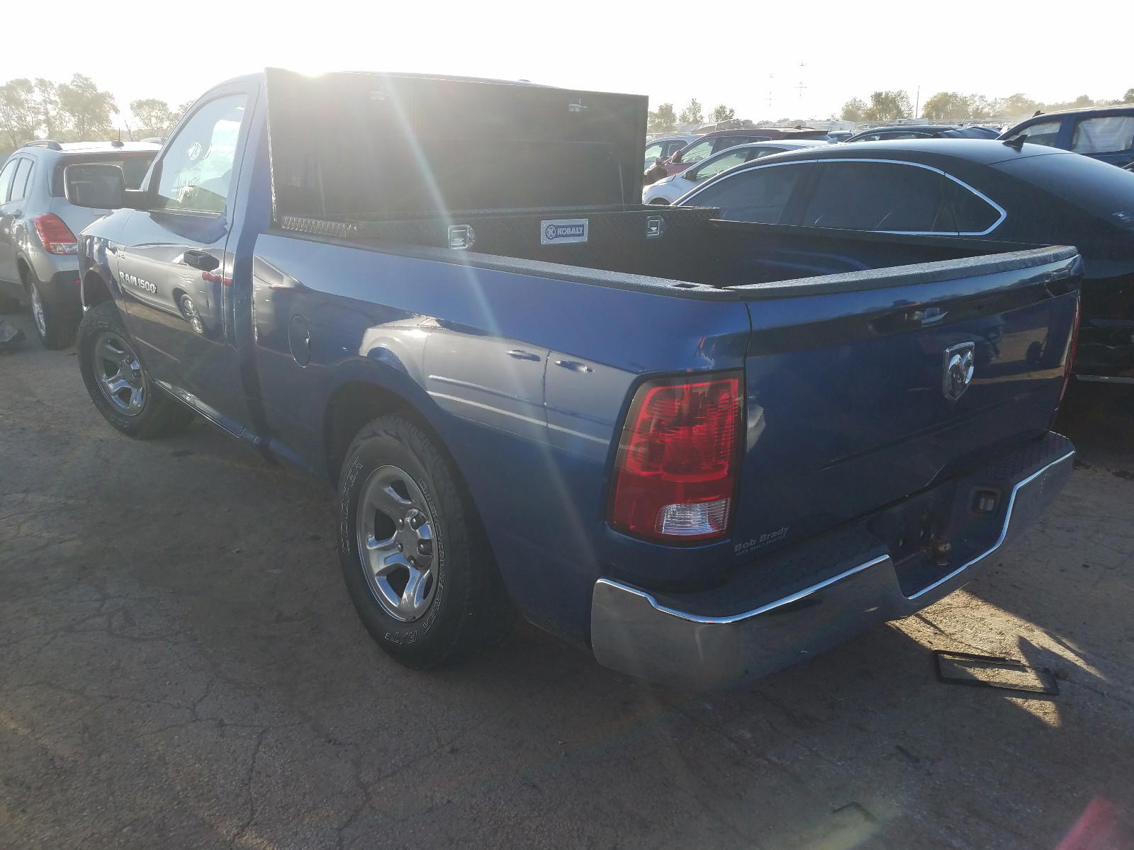 Photo 3 from auction – 2011 DODGE RAM 1500 with VIN 3D7JB1EKXBG540197