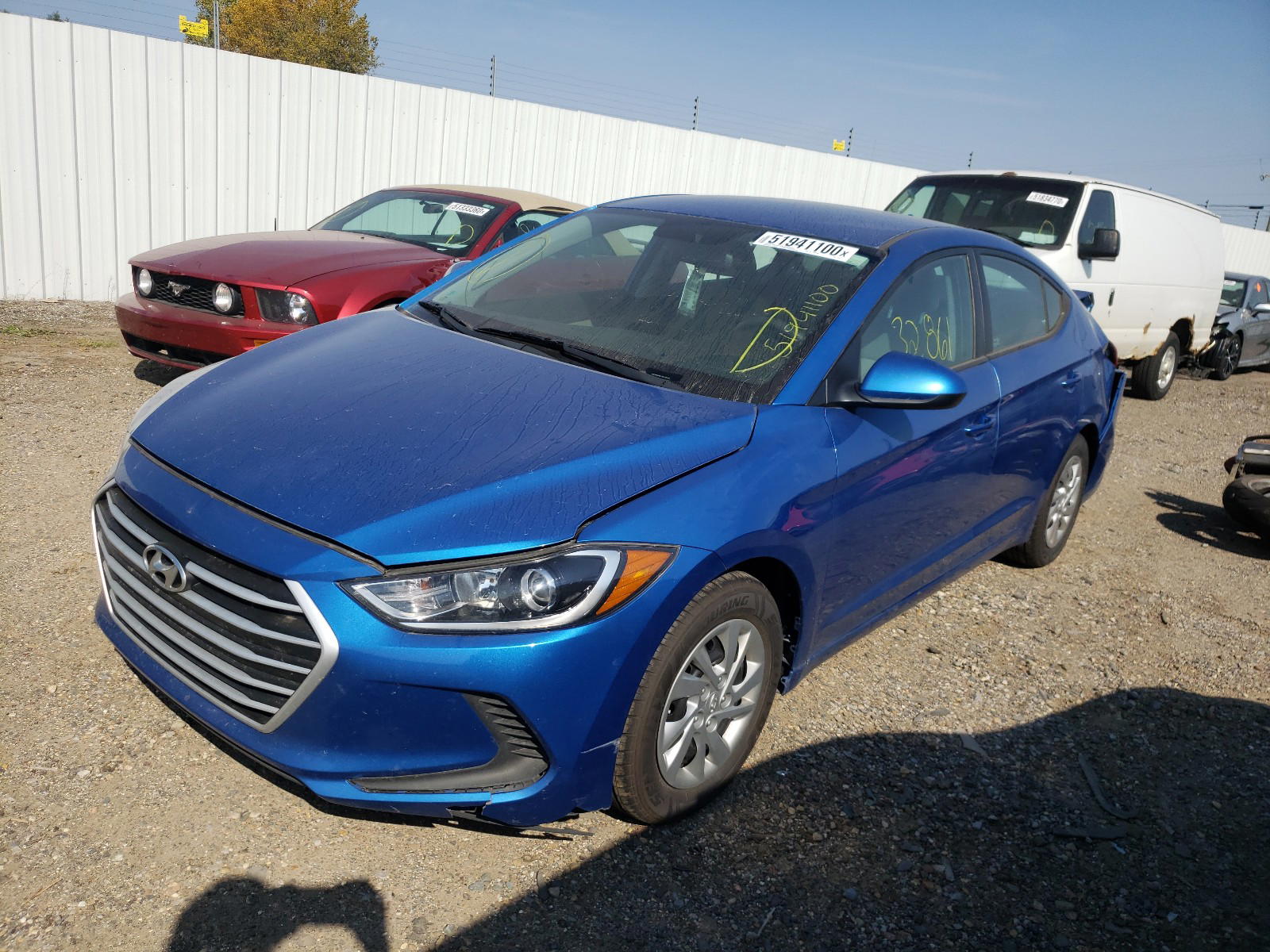 Photo 2 from auction – 2017 HYUNDAI ELANTRA SE with VIN KMHD74LF6HU301201