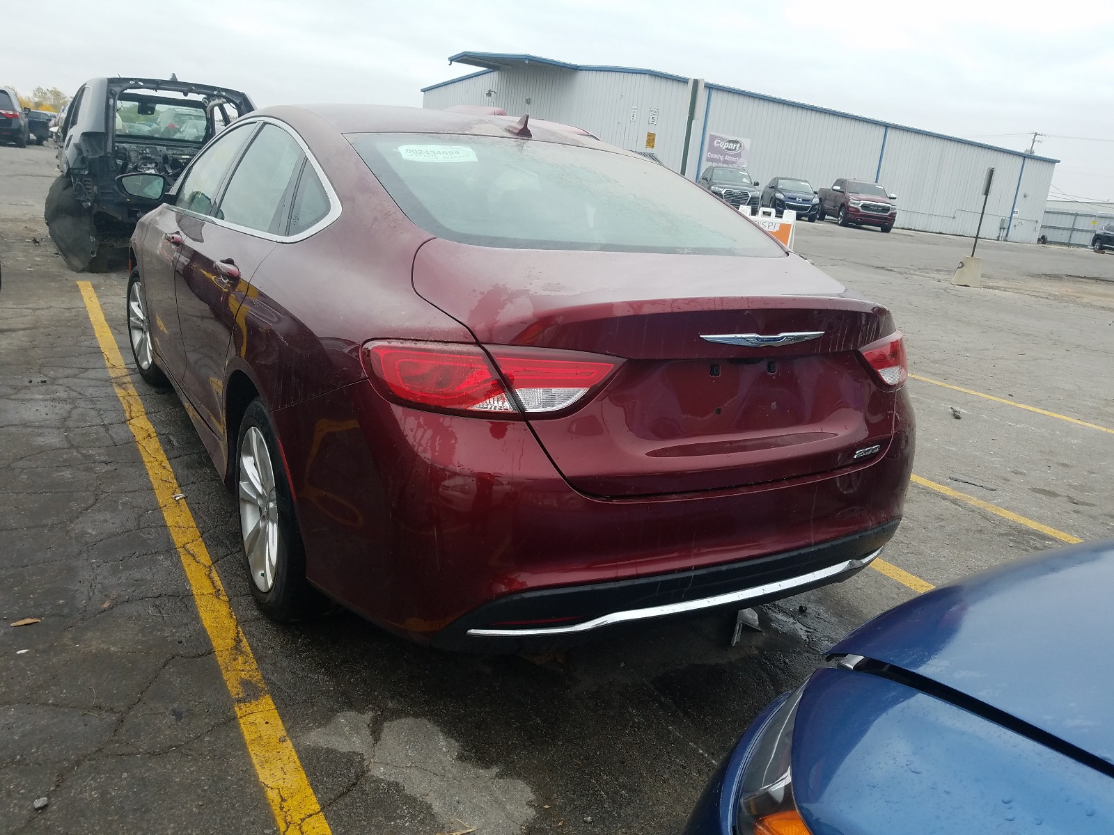 صورة رقم 3 من المزاد - 2017 CHRYSLER 200 LIMITE مع VIN 1C3CCCABXHN505813