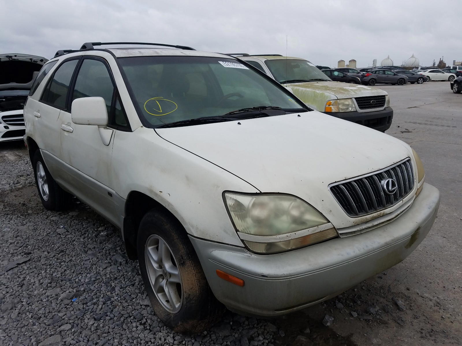 LEXUS RX 300 2003 with VIN JTJGF10U230160243 - Photo from auction