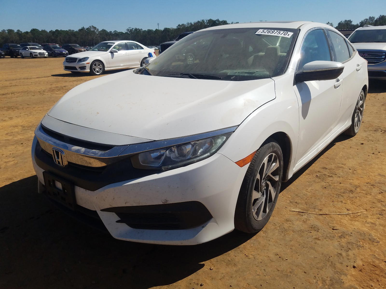 Photo 2 from auction – 2016 HONDA CIVIC EX with VIN 2HGFC2F74GH546910