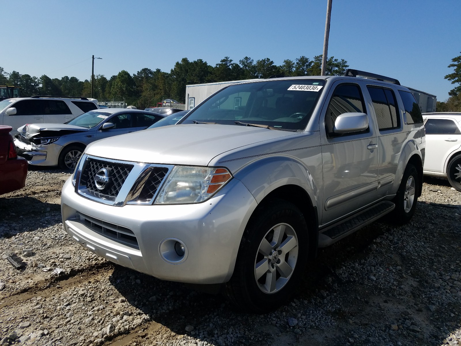 Photo 2 from auction – 2012 NISSAN PATHFINDER with VIN 5N1AR1NN9CC606075