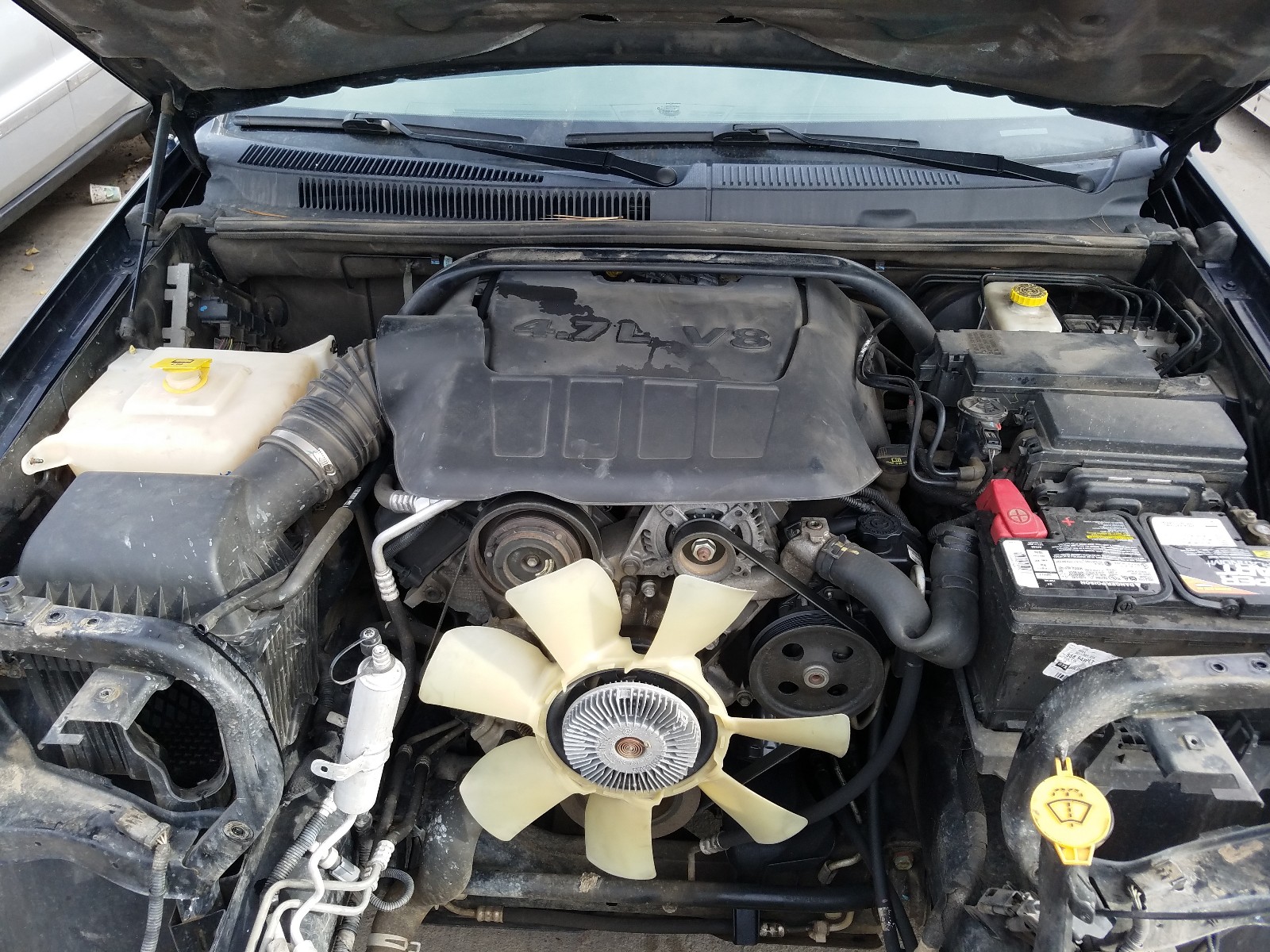 Photo 7 from auction – 2009 JEEP GRAND CHER with VIN 1J8HR48P59C534066