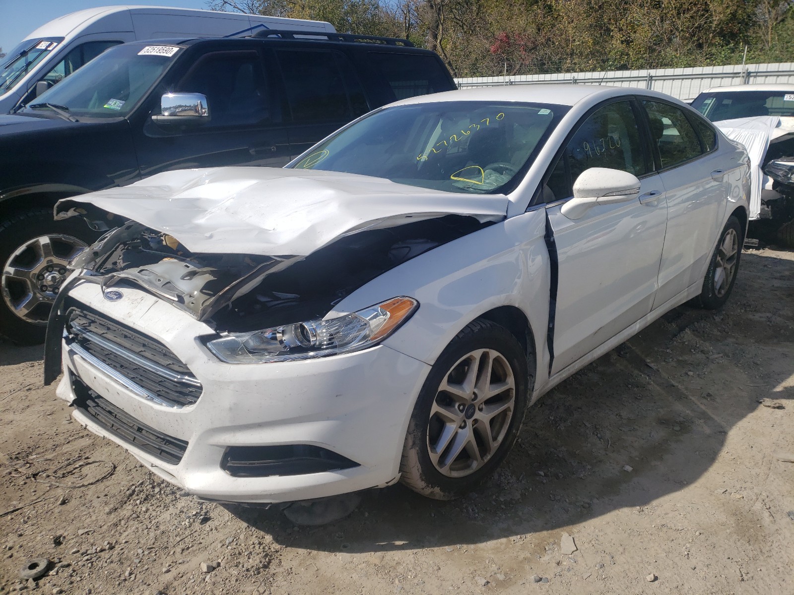 Photo 2 from auction – 2014 FORD FUSION SE with VIN 1FA6P0HD9E5394983