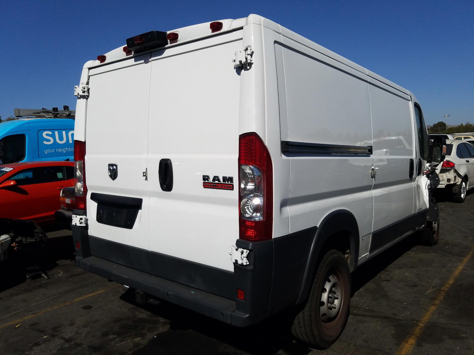 Photo 4 from auction – 2016 RAM PROMASTER with VIN 3C6TRVAG1GE136996