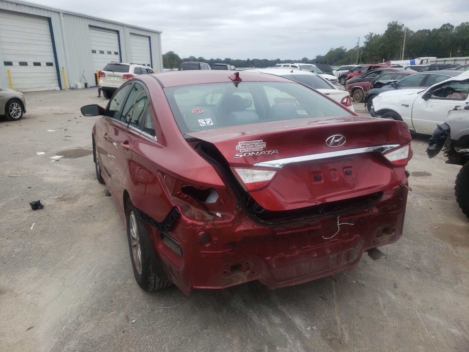Photo 3 from auction – 2014 HYUNDAI SONATA GLS with VIN 5NPEB4AC1EH866378