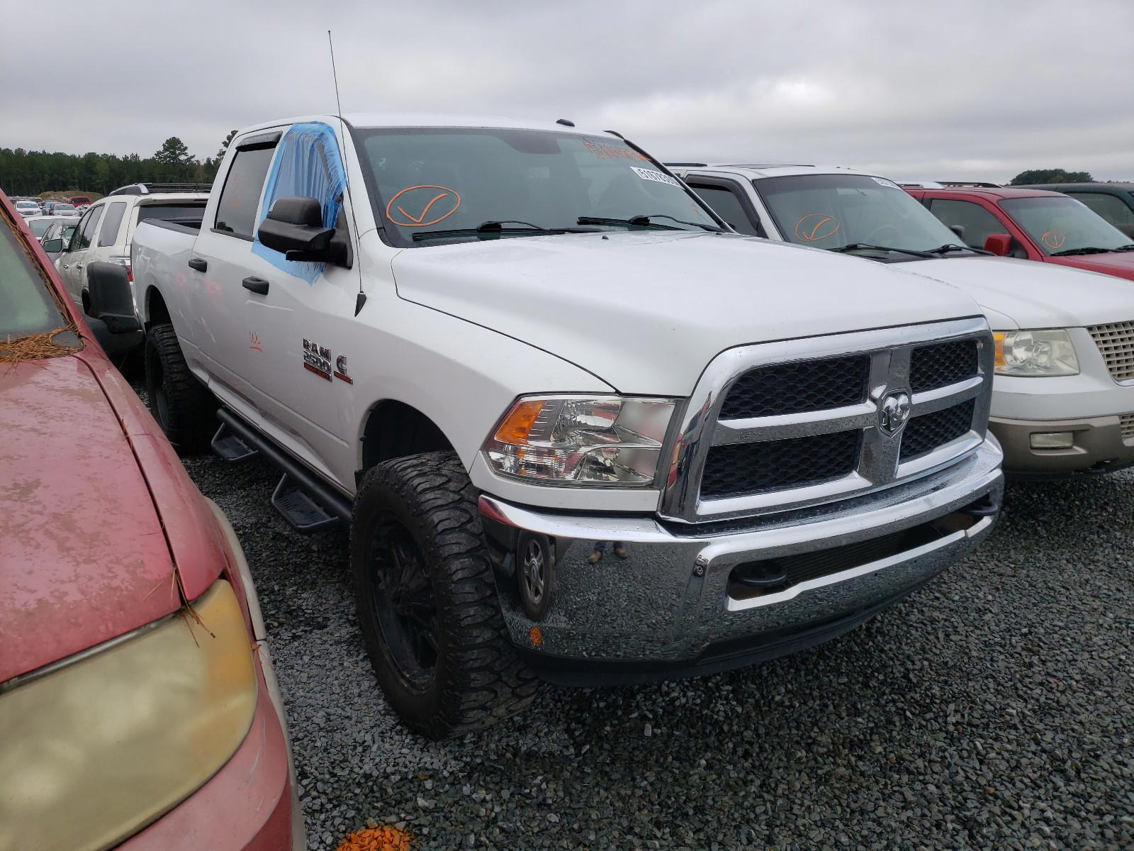 RAM 2500 ST 2014 with VIN 3C6UR5CL3EG163049 - Photo from auction