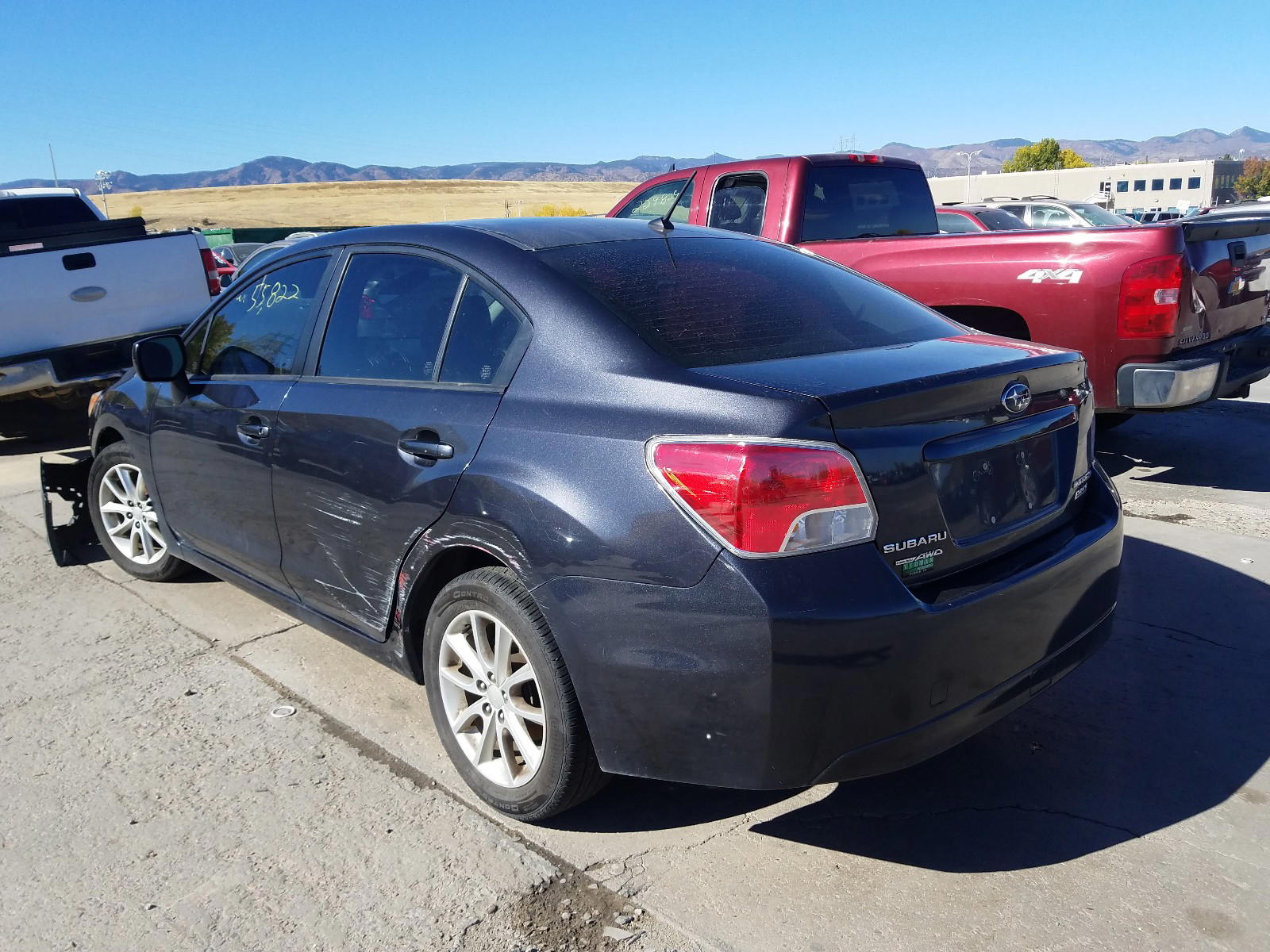 Photo 3 from auction – 2014 SUBARU IMPREZA PR with VIN JF1GJAC66EH020804